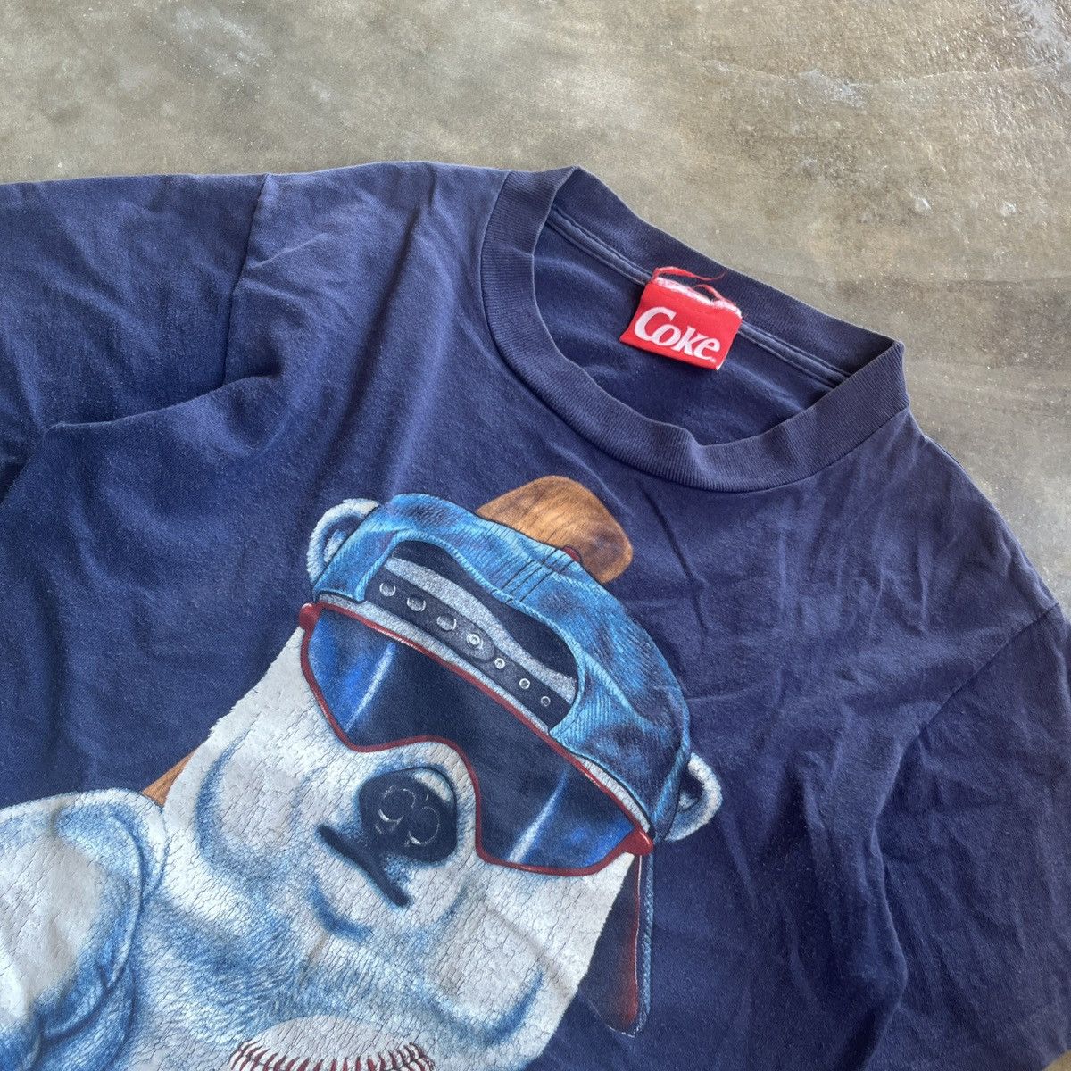 Coca Cola Vintage T-Shirt Coca Cola Polar Bear Baseball Size US M / EU 48-50 / 2 - 4 Thumbnail