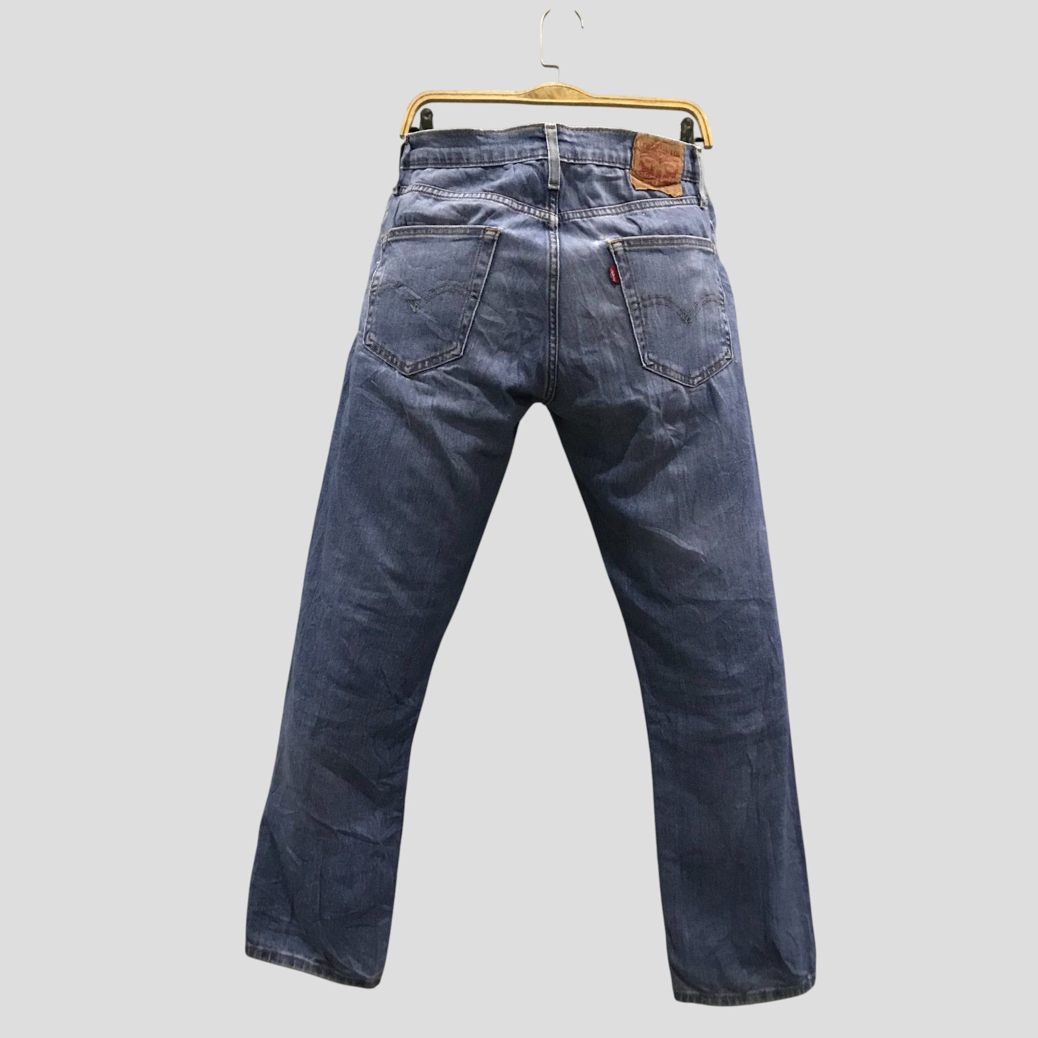 Levi's Vintage Levi’s 511 Slim Fit Jeans Light Wash Distressed Size US 32 / EU 48 - 2 Thumbnail
