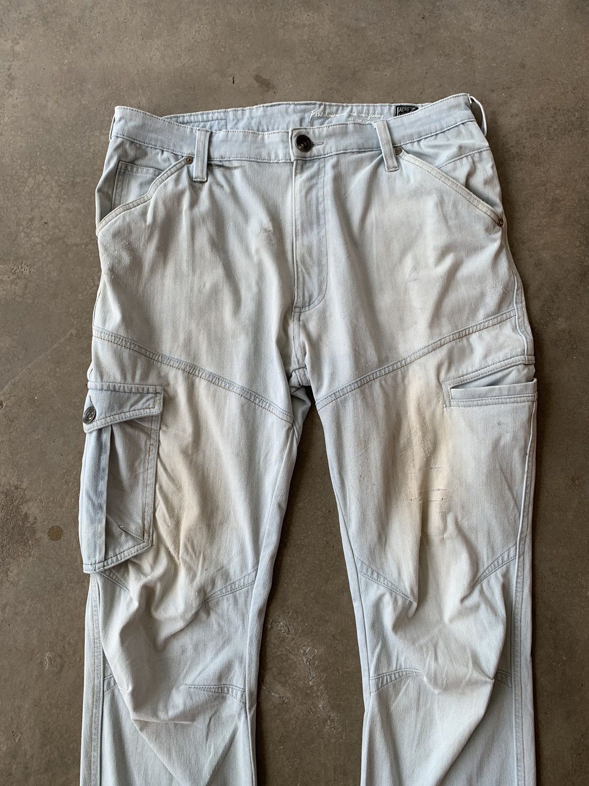 Japanese Brand Steals! Fieldcore Tactical Aerolight Stretch Jeans Size US 33 - 3 Thumbnail