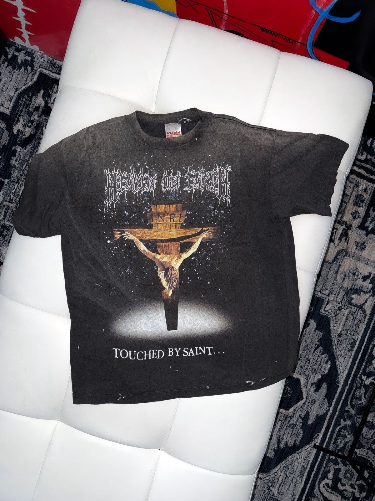 Saint Michael JESUS t shirt Size US L / EU 52-54 / 3 - 1 Thumbnail