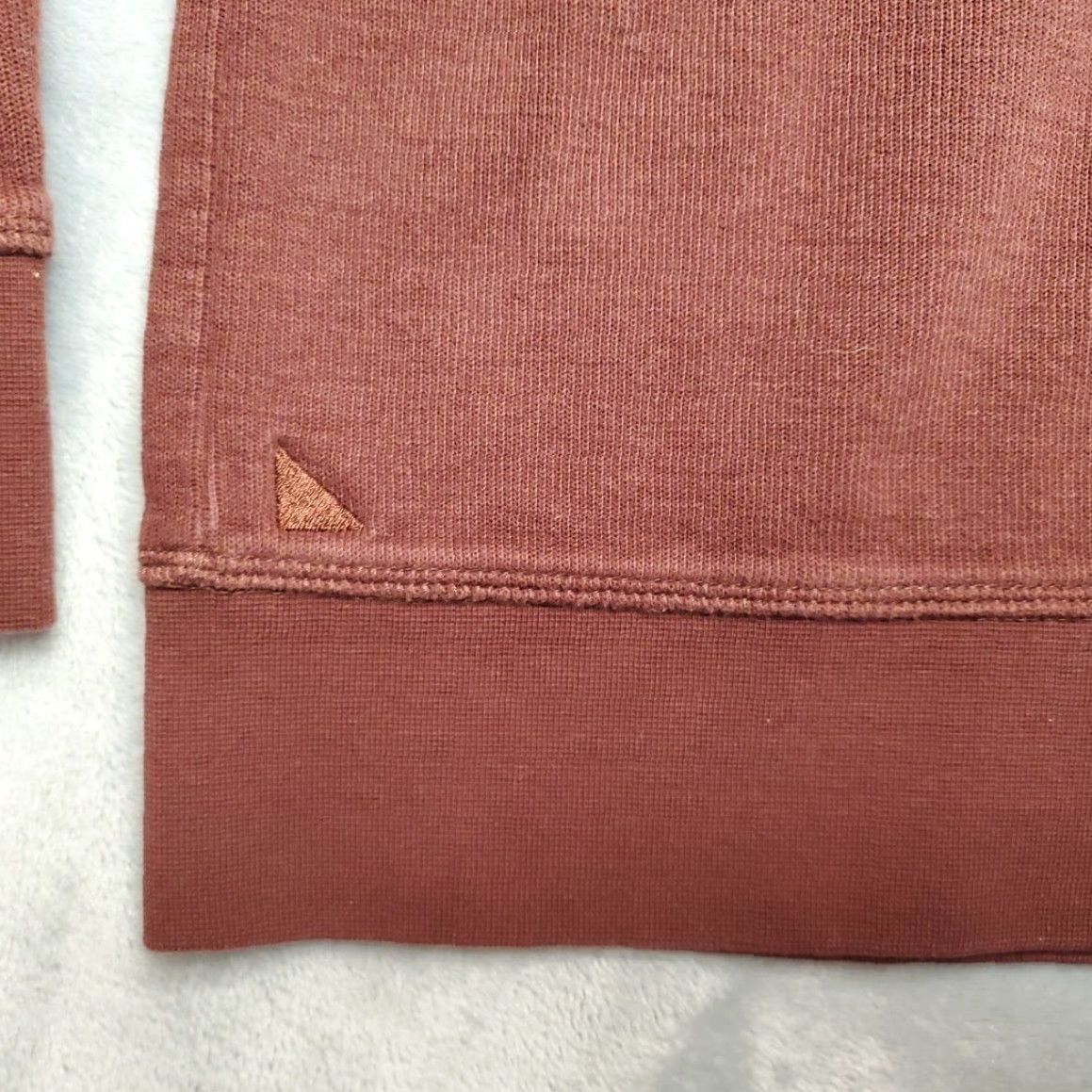 UNTUCKit UNTUCKit Mens L Brown Vanerosa Henley Long Sleeve Viscose Blend Pullover Shirt Size US L / EU 52-54 / 3 - 3 Thumbnail