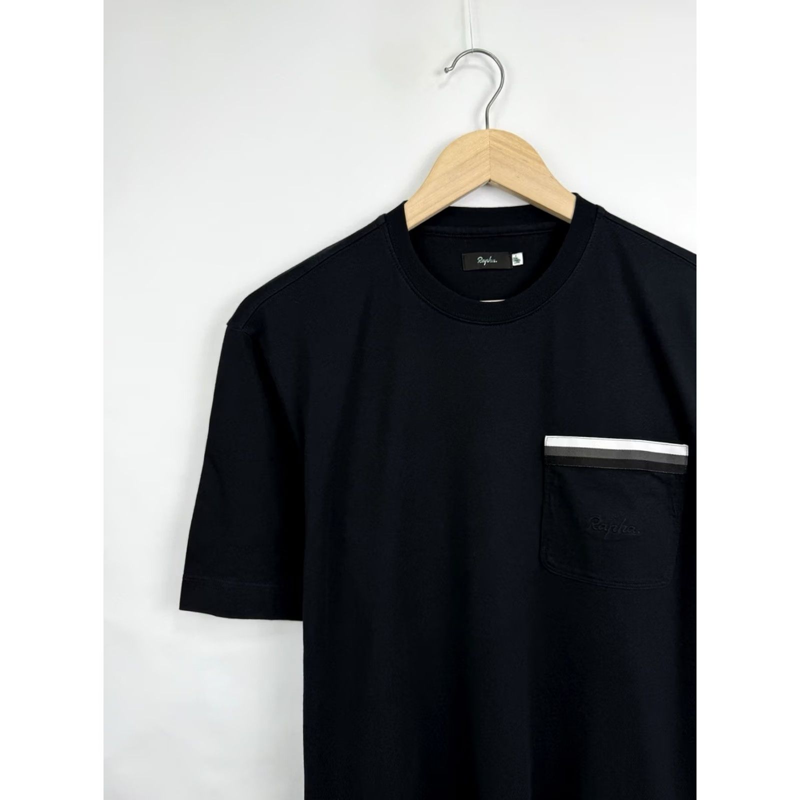 Rapha Rapha Embroidered Logo T-Shirt Retro Y2K L Black Mens Size US L / EU 52-54 / 3 - 3 Thumbnail