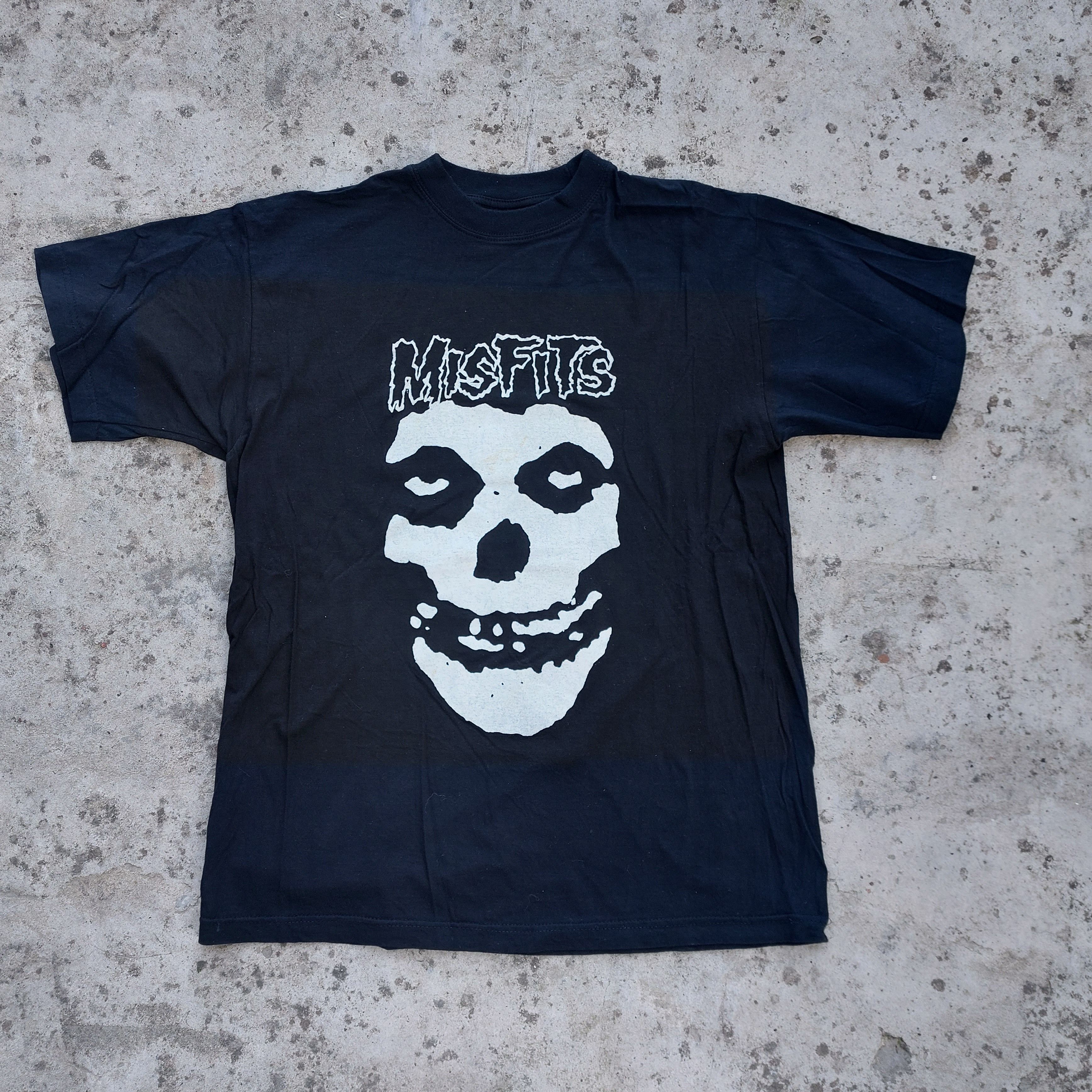 Band Tees × Misfits × Vintage the misfits vintage tshirt 90s skull logo Size US M / EU 48-50 / 2 - 1 Thumbnail