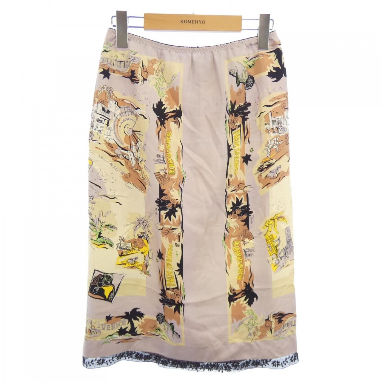 Other Pucci Emilio Pucci Silk Skirt Textile Skirts 8URV20 DUTY FREE for USA Size ONE SIZE - 1 Thumbnail