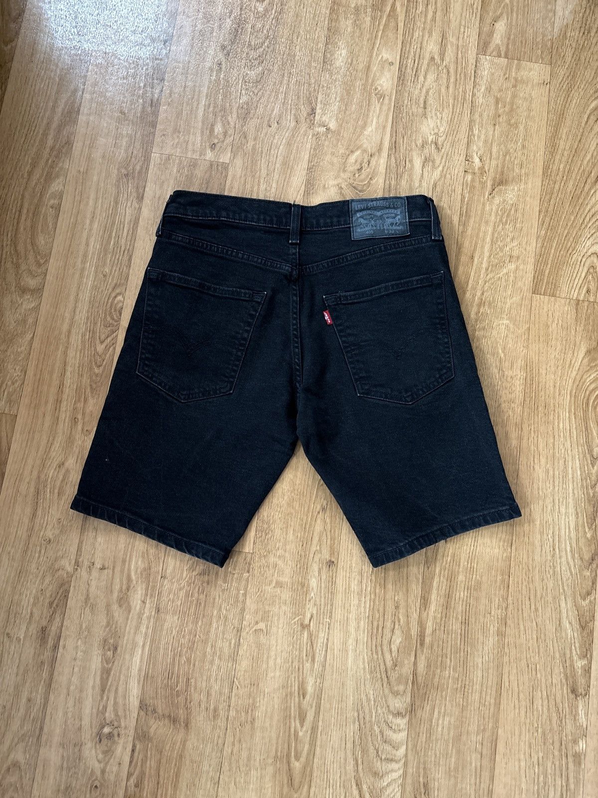 Levi's Levi’s Black Jean Shorts Size US 32 / EU 48 - 12 Thumbnail