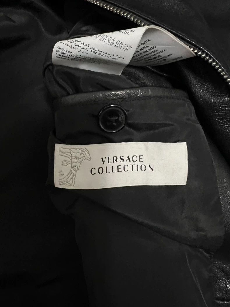 Versace Versace Genuine leather coat Size US S / EU 44-46 / 1 - 7 Thumbnail