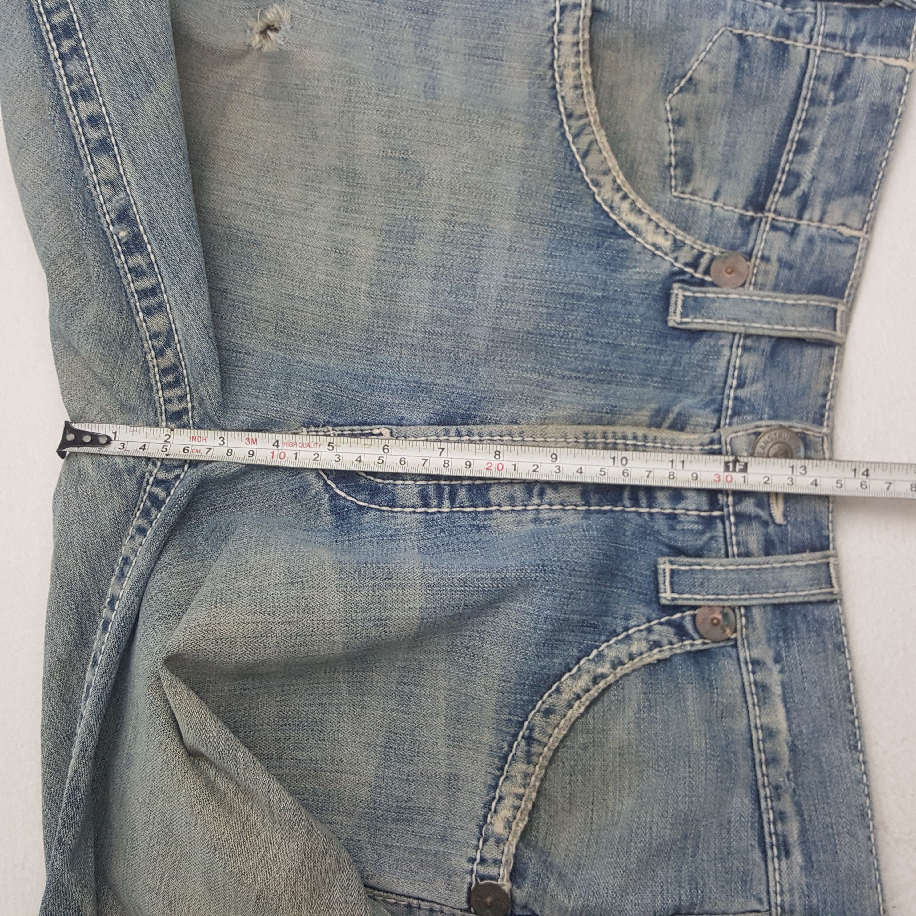 True Religion × Vintage Vintage True Religion Marco Big T Denim Jeans Size US 33 - 8 Thumbnail