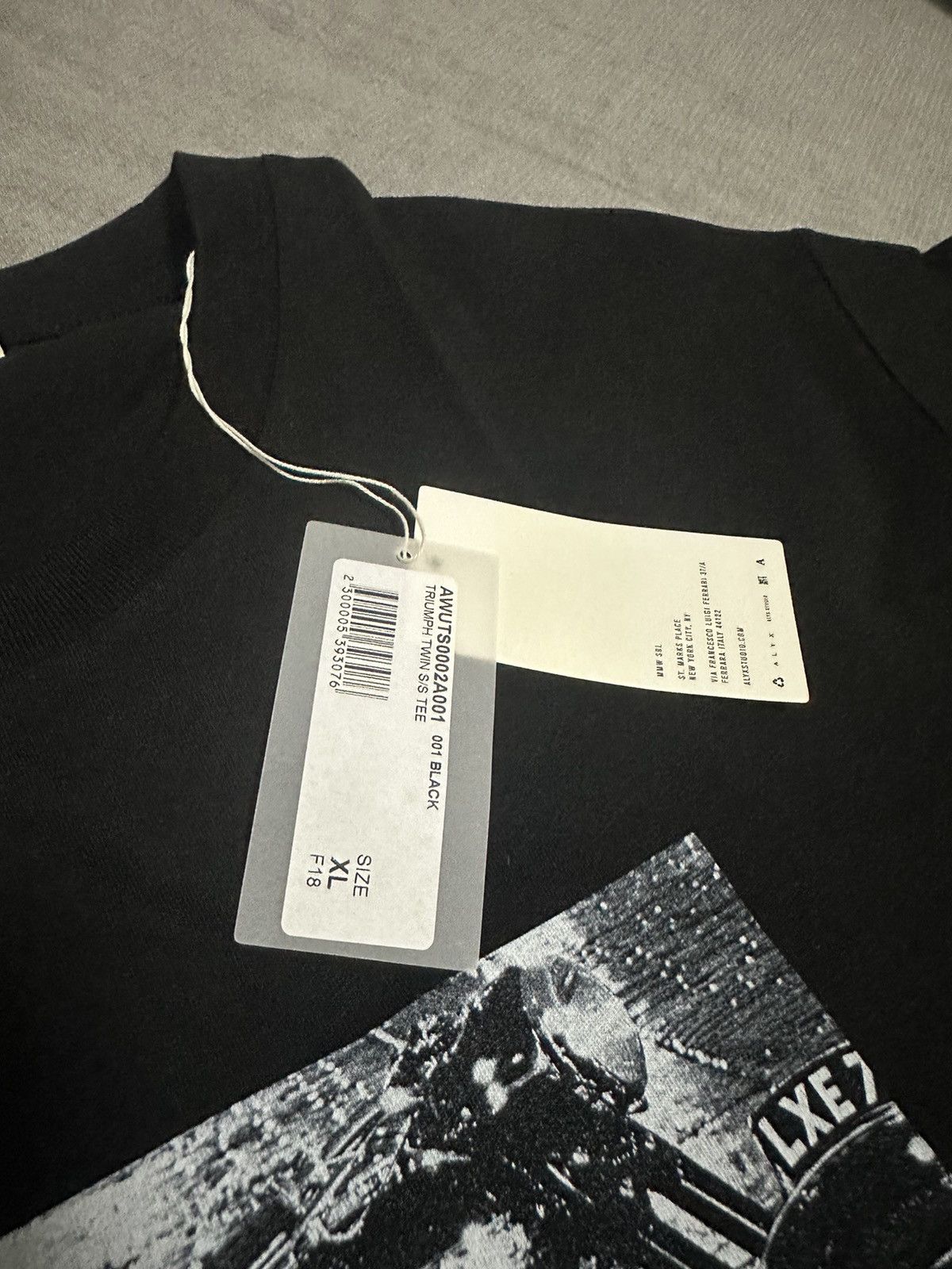 1017 ALYX 9SM 1017 Alyx 9sm Triumph Twin S/S Tee Black Size US XL / EU 56 / 4 - 5 Thumbnail