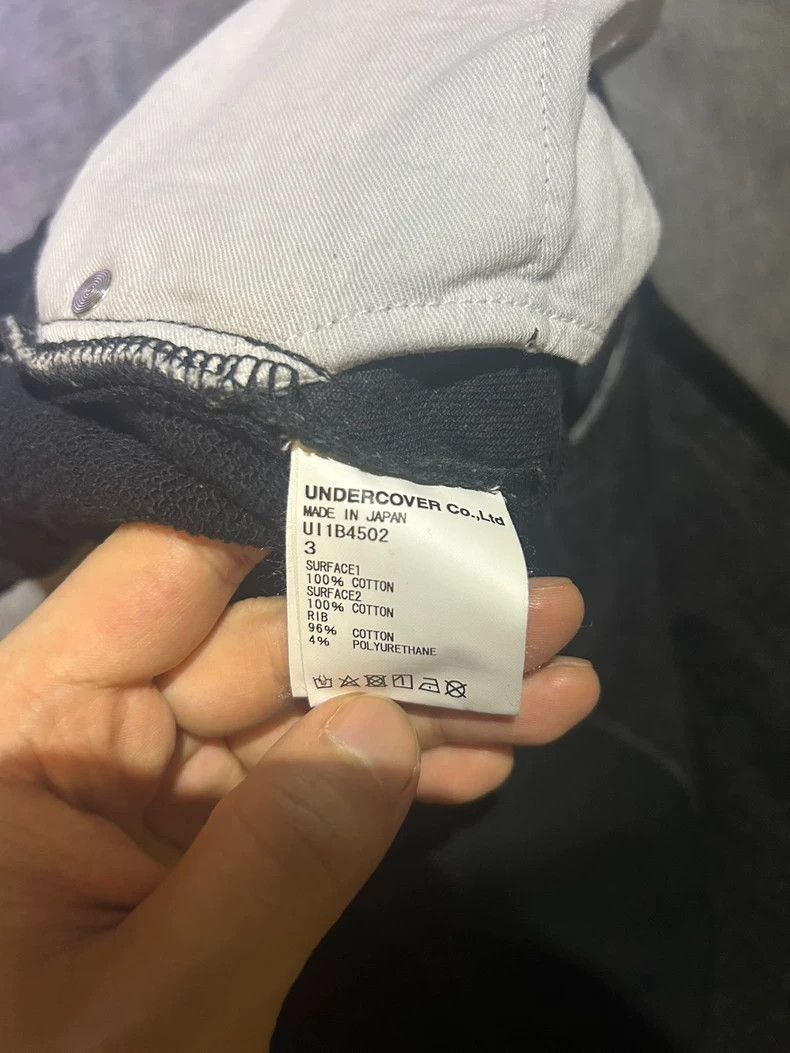 Undercover UNDERCOVER size 3 2022 Black Denim Color-Block Sportswear Size US 30 / EU 46 - 8 Thumbnail