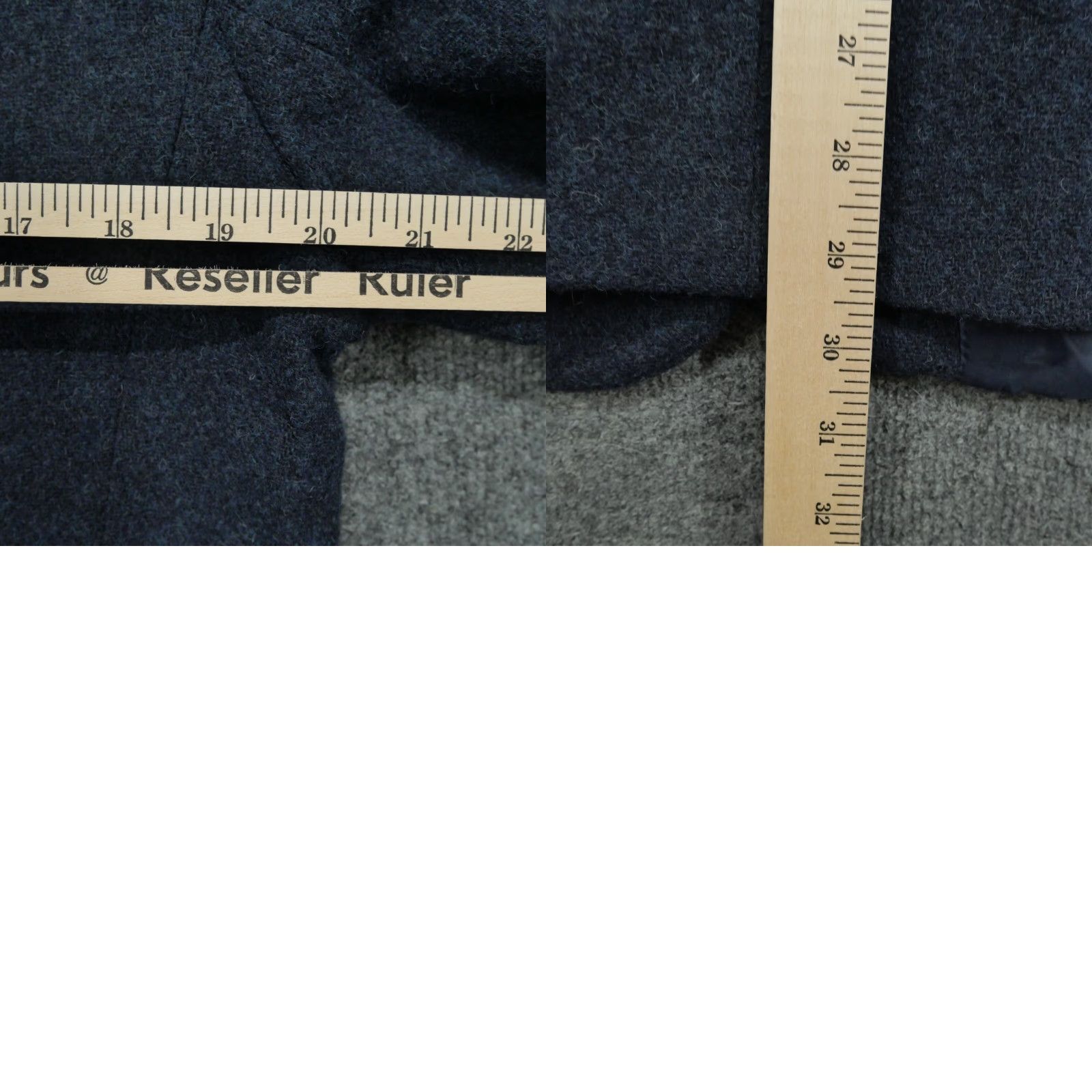 Eddie Bauer VINTAGE Eddie Bauer Jacket Womens M Blue Navy Wool Blazer 90s Career Blazer Mens? Wait. Size M / US 6-8 / IT 42-44 - 9 Thumbnail