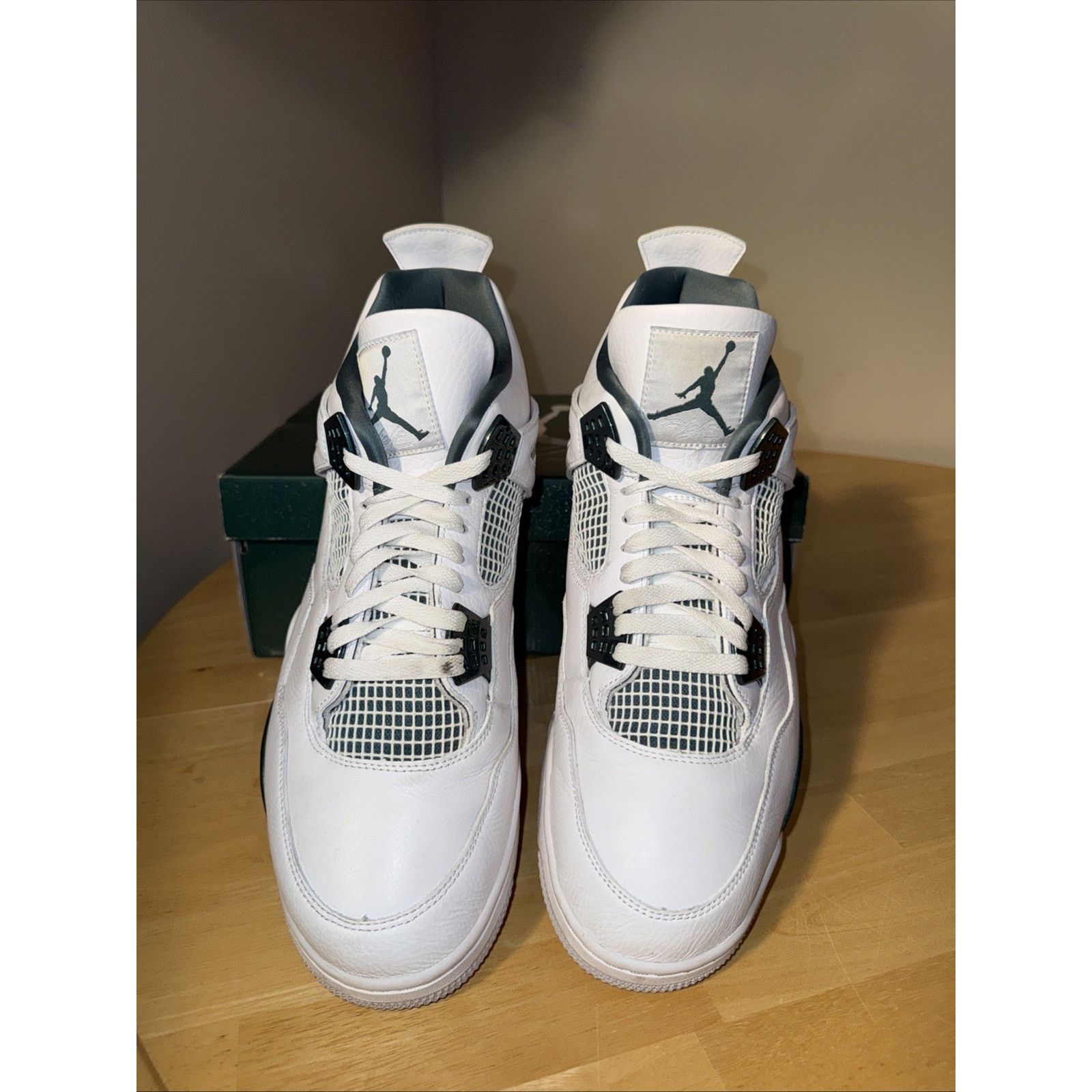 Nike Size 14 - Air Jordan 4 Retro Oxidized Green OG BOX Size US 14 / EU 47 - 3 Thumbnail