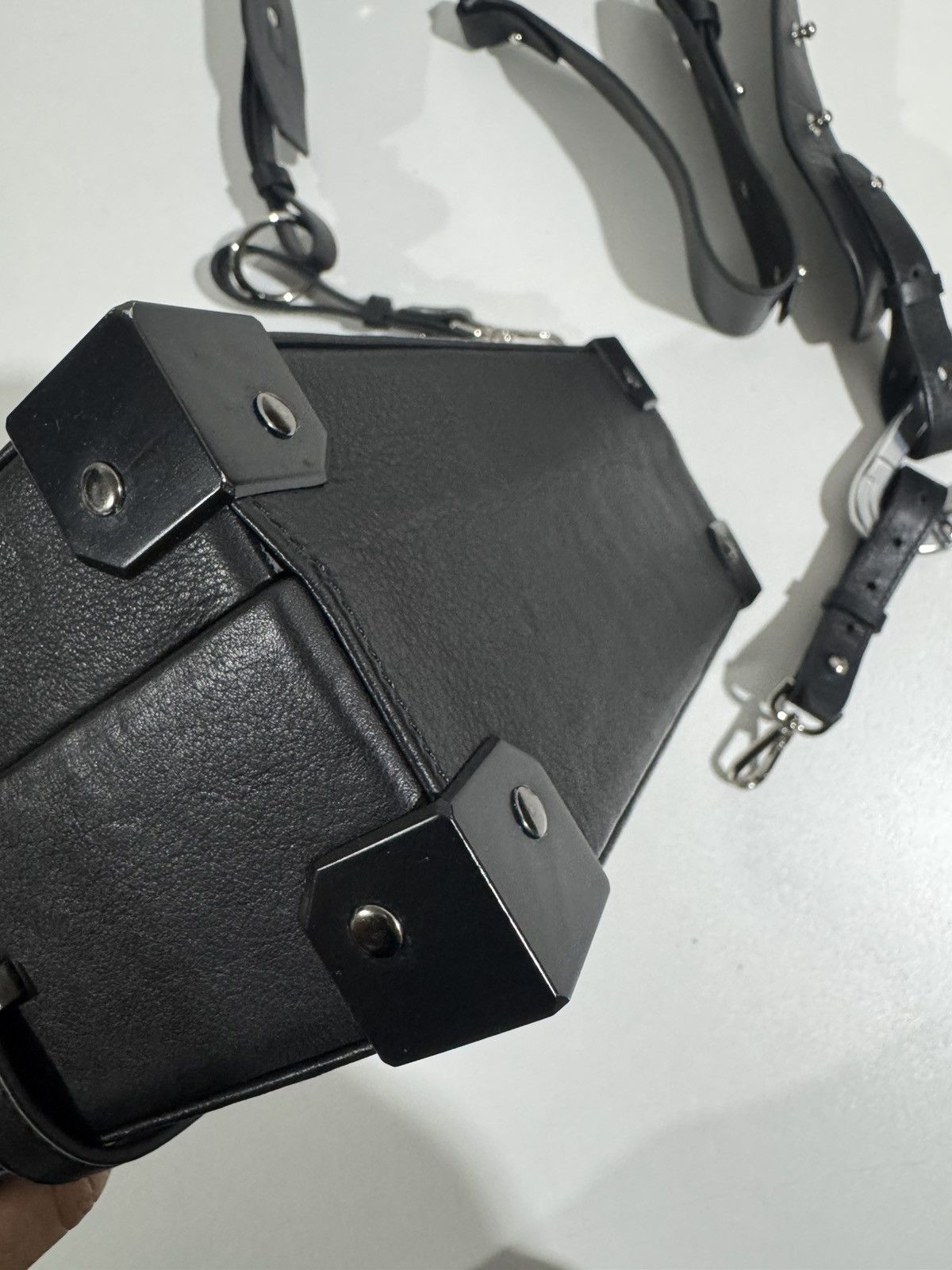 Heliot Emil Leather trunk shoulder bag Size ONE SIZE - 9 Thumbnail