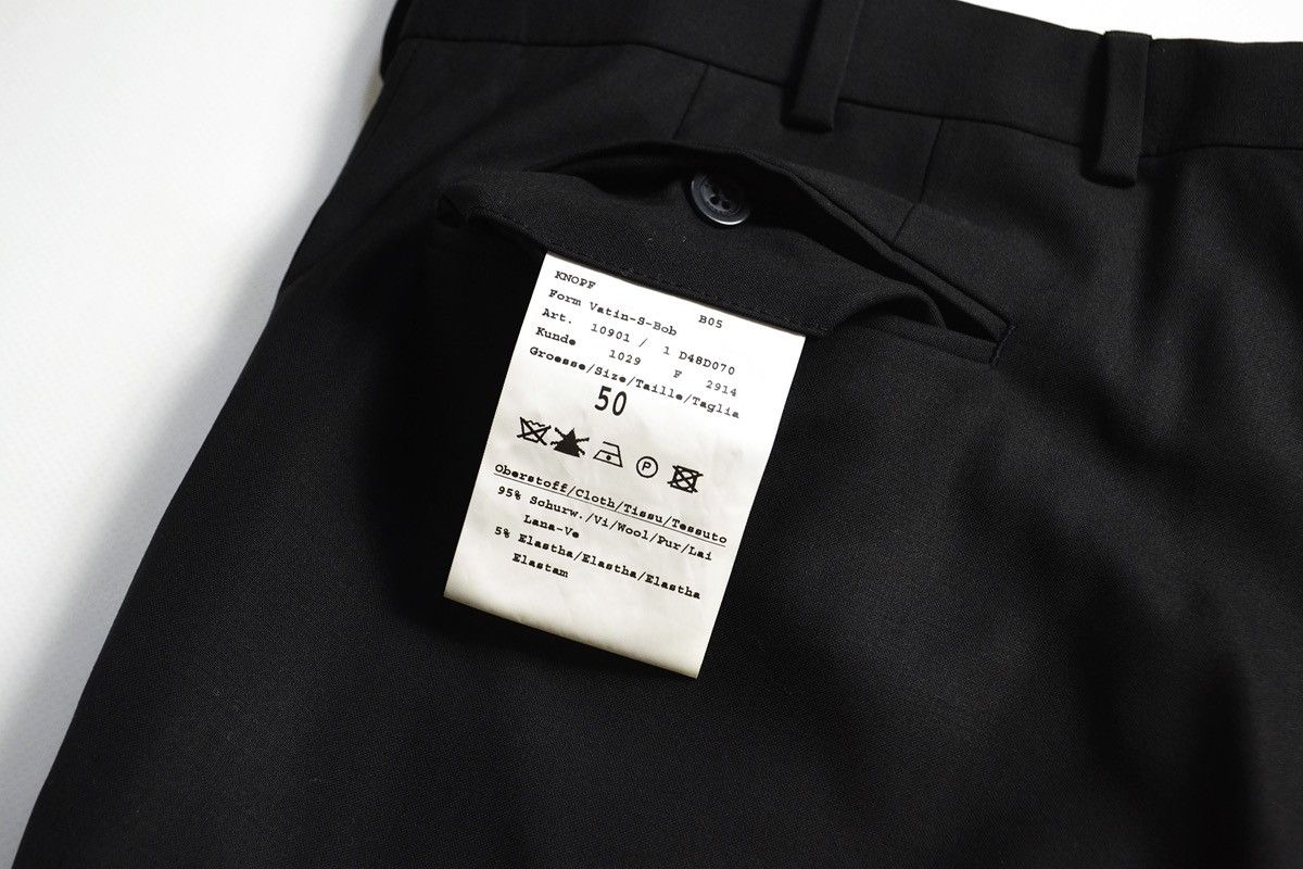 Burberry Burberry Satin Wool Straight Fit Trousers Size US 34 / EU 50 - 12 Thumbnail