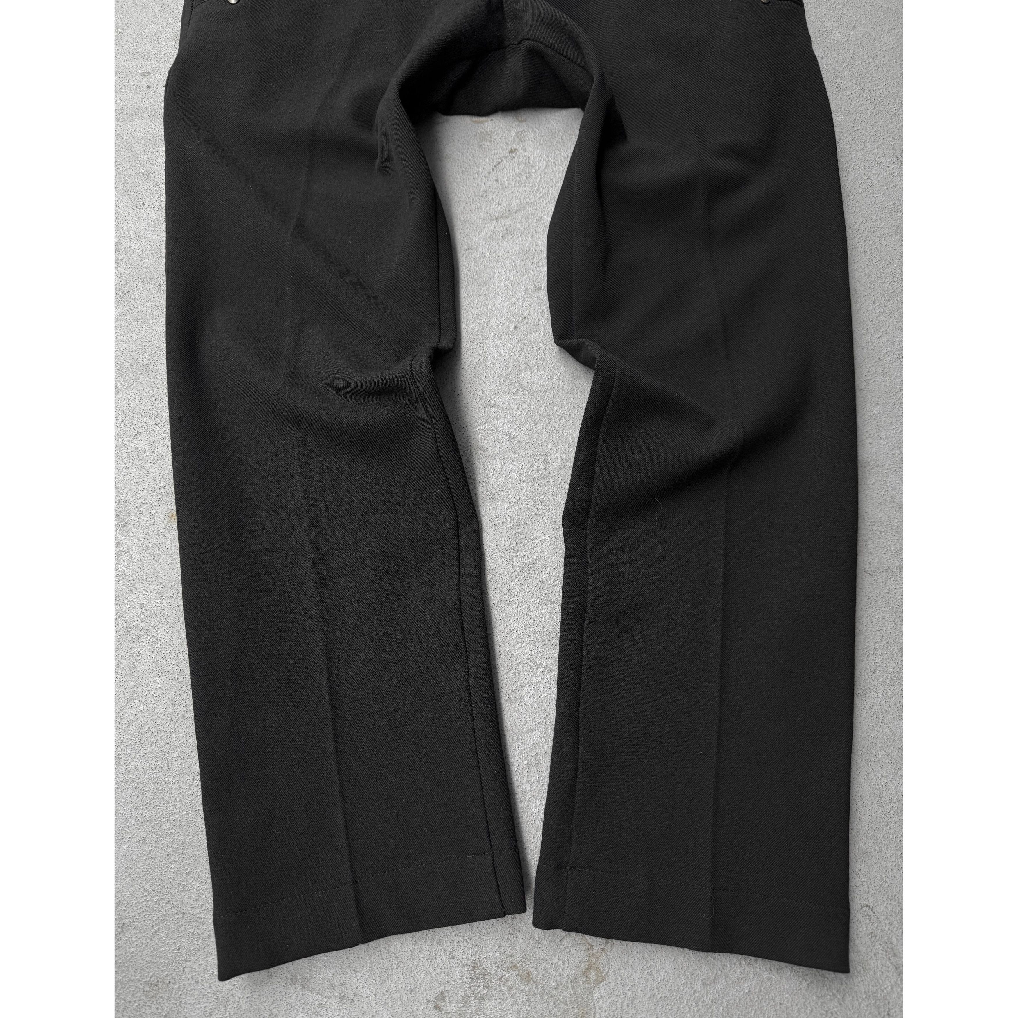 5351 POUR LES HOMMES 5351 Pour Les Hommes Early 00s Low Rise Dress Pants Size US 28 / EU 44 - 4 Thumbnail