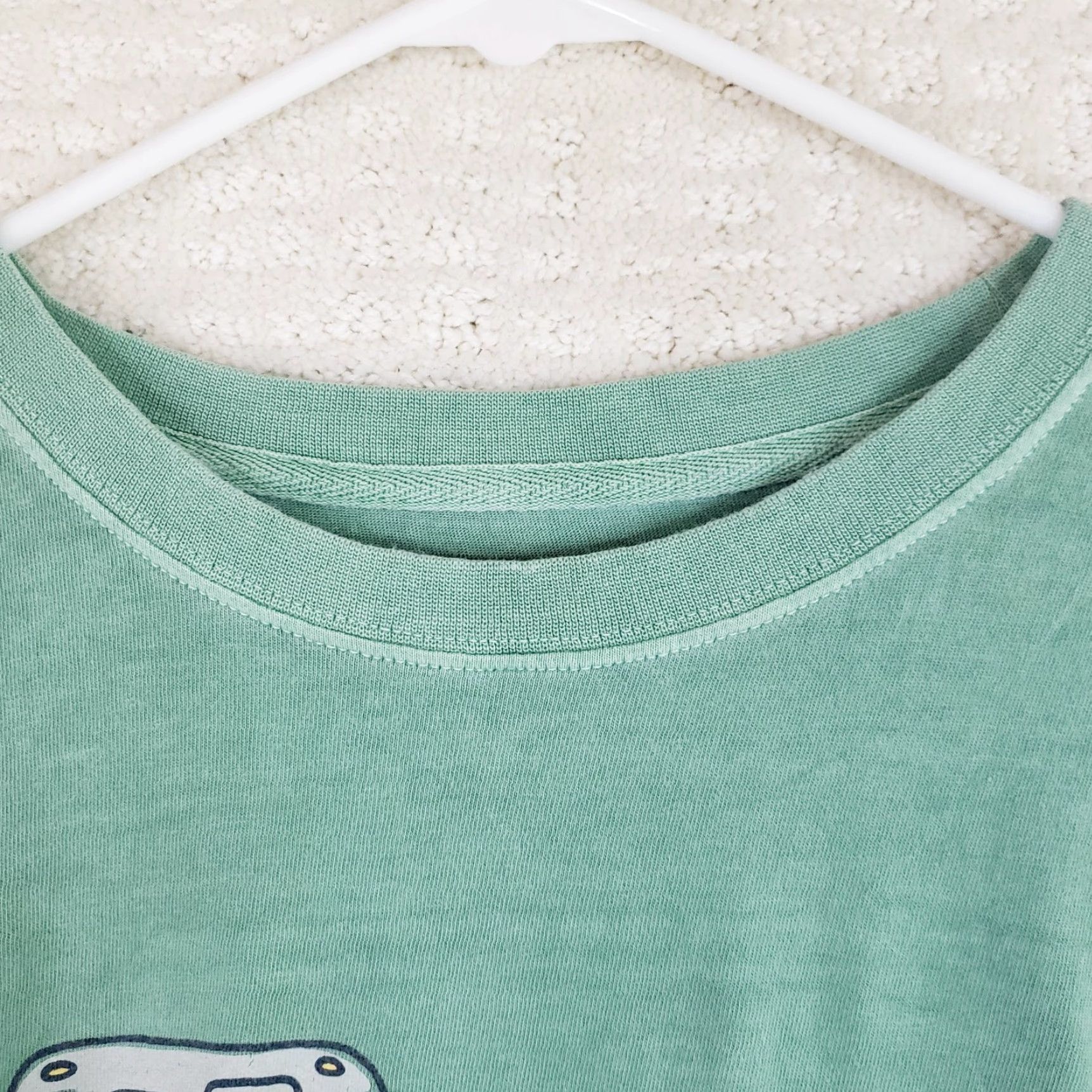 Life is Good Life is Good Crusher Tee Shirt "Happy Camper" Short Sl. Crew Neck Mens XL Green Size US XL / EU 56 / 4 - 5 Thumbnail