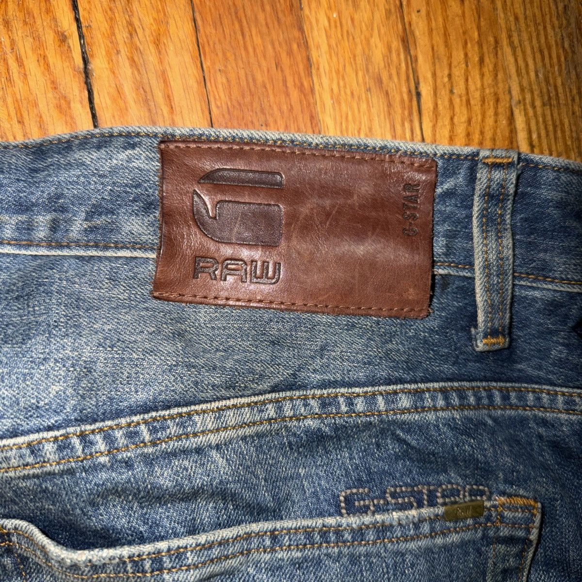 G-Star G-Star Raw Tapered 36x32 Jeans Size US 36 / EU 52 - 3 Thumbnail