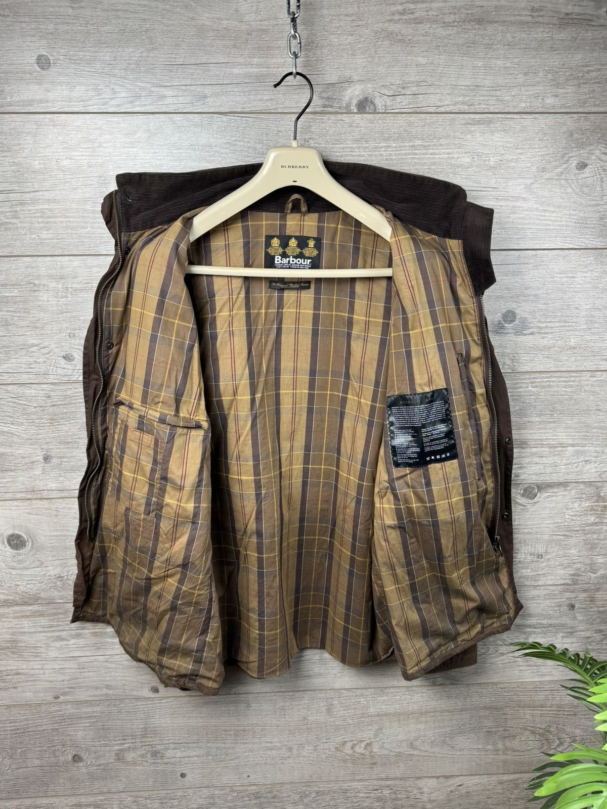 Barbour BARBOUR JACKET VINTAGE A94 FLYWEIGHT WAX UTILITY LARGE Size US L / EU 52-54 / 3 - 5 Thumbnail