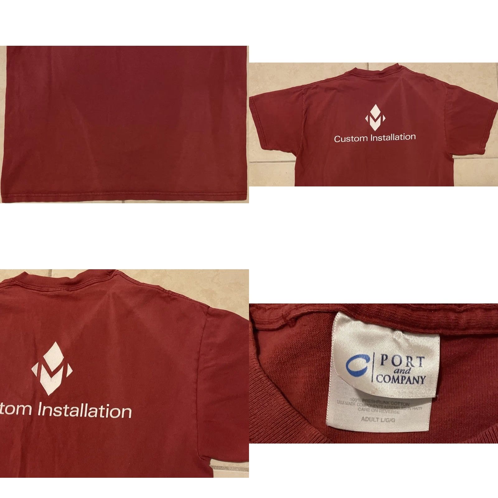 Apple VINTAGE Magnolia Audio Video Faded Shirt M Red Cotton Distressed 90s Y2K Camera Apple Computer Comedy? (Note: Ensure only original words used) Size US M / EU 48-50 / 2 - 9 Thumbnail