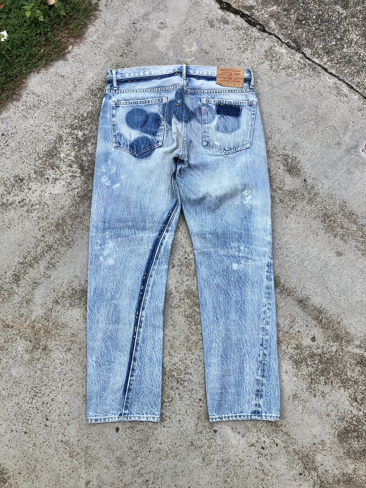 Japanese Brand RNA TRANSFORM &NEW BLUE JEANS Size US 31 - 9 Thumbnail