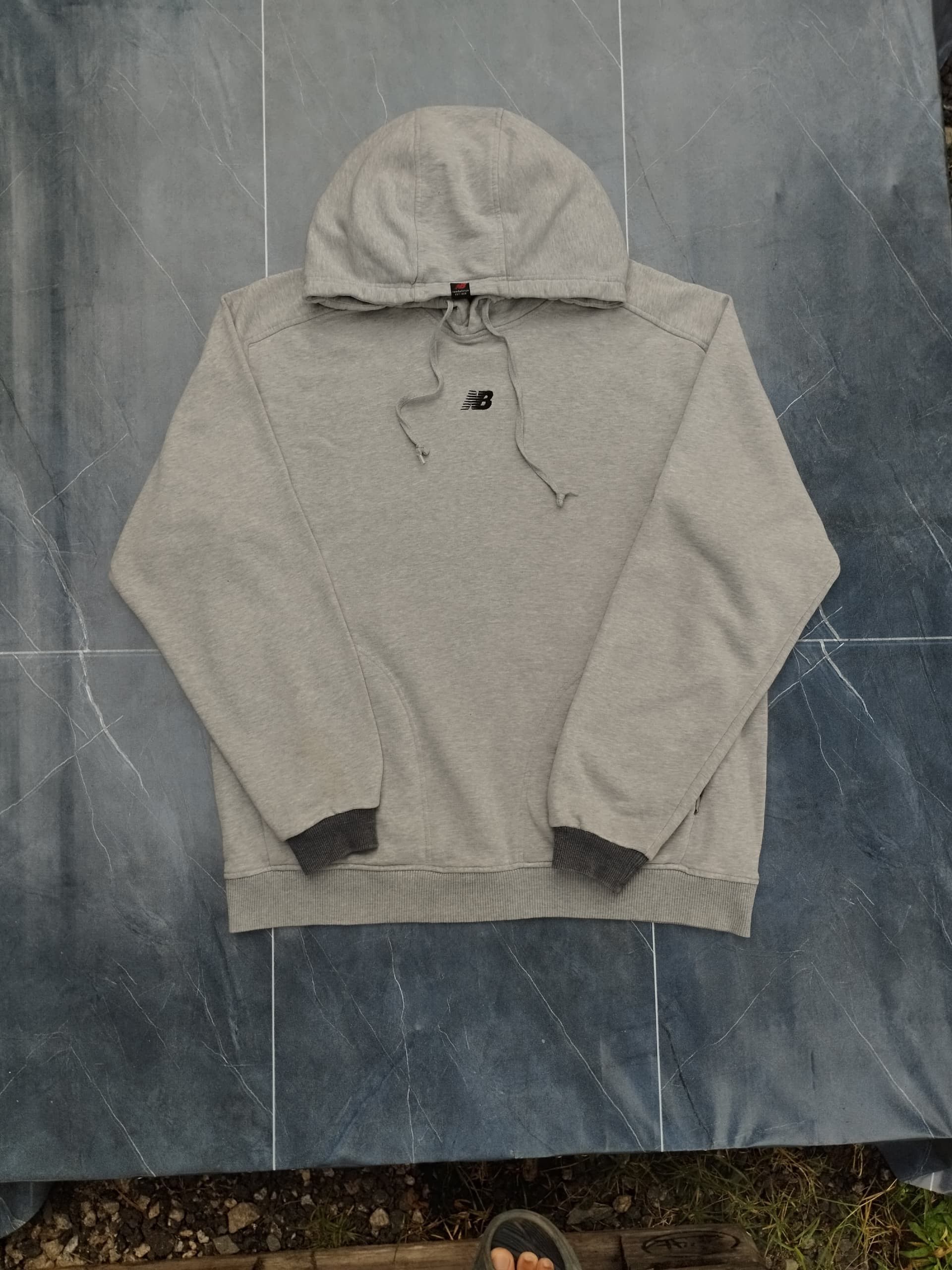 New Balance New Balance Grey Hoodie Size L Size US L / EU 52-54 / 3 - 1 Thumbnail
