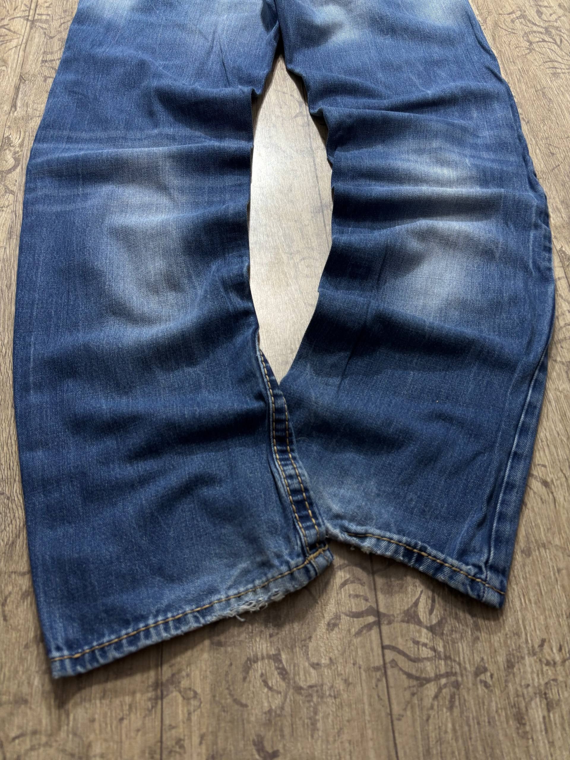 Hysteric Glamour VTG Junya Watanabe KMRII Style Crazy Dirty Y2K Jeans Size US 34 / EU 50 - 2 Thumbnail