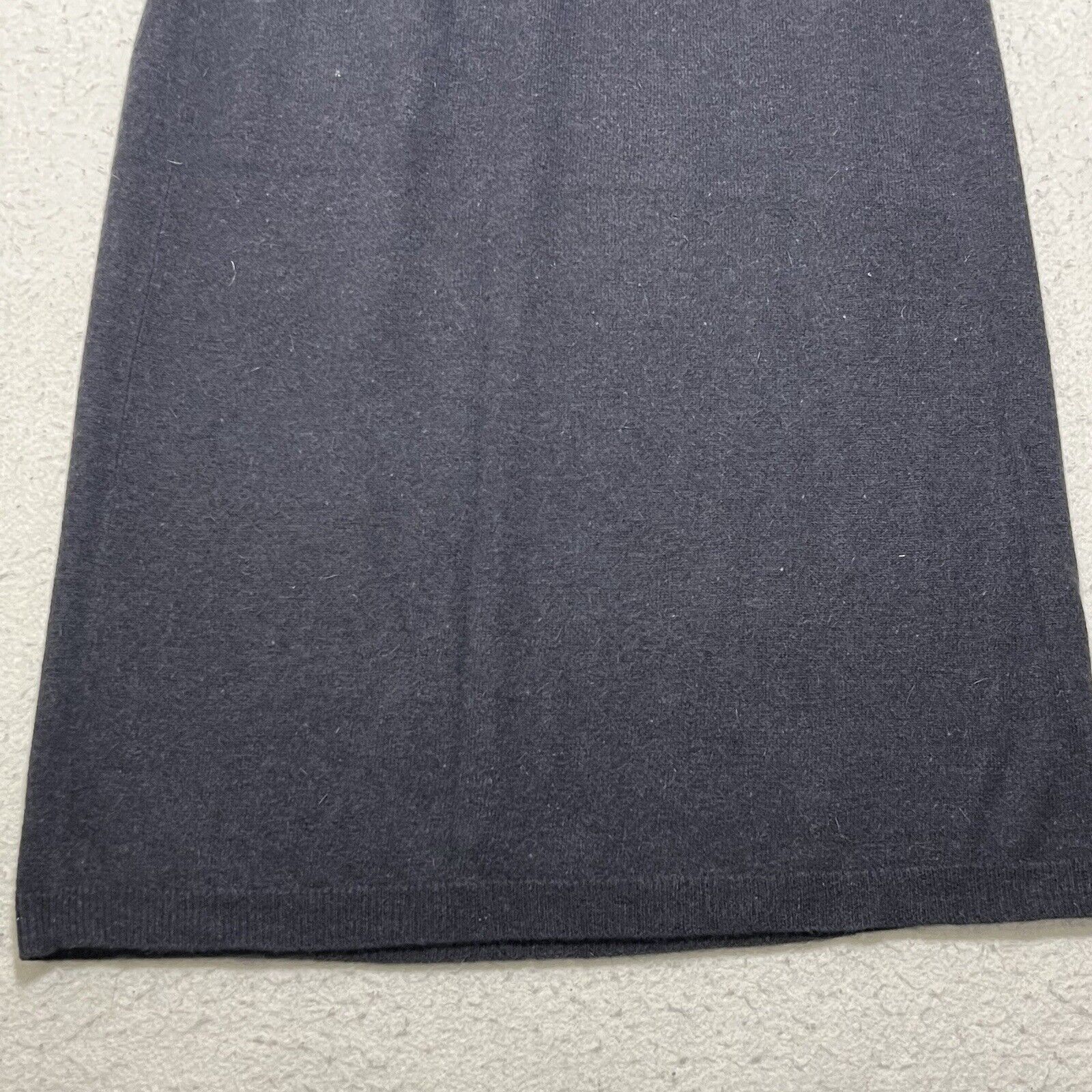 Vintage Vintage Tiano Lambswool Rabbit Hair Blend A-Line Blue Skirt Size 30" / US 8 / IT 44 - 7 Thumbnail