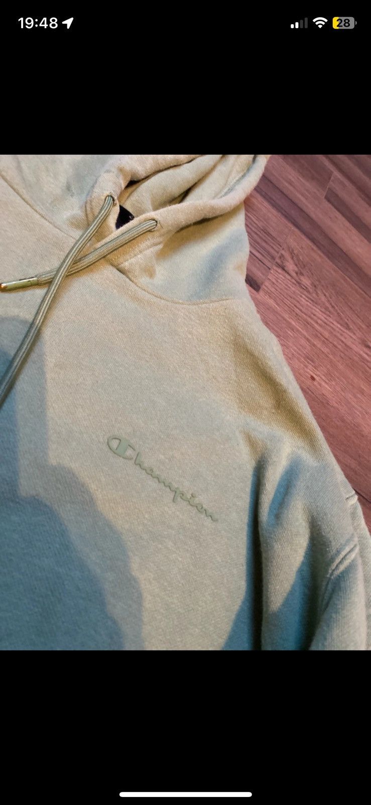Champion Champion Green Mint Hoodie Size US XL / EU 56 / 4 - 2 Thumbnail