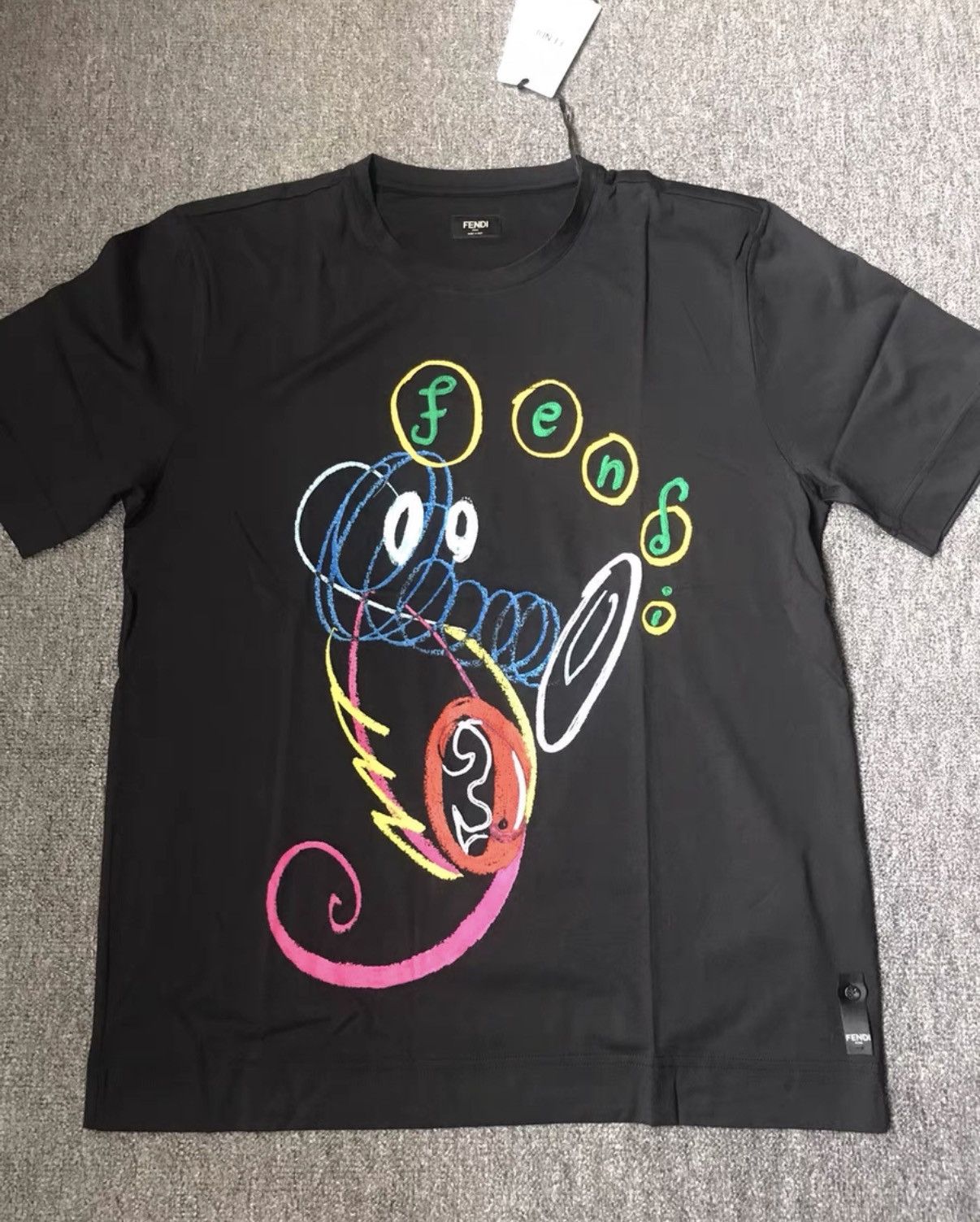 Fendi Fendi Short-Sleeve T-Shirt ~ Size US L / EU 52-54 / 3 - 2 Thumbnail