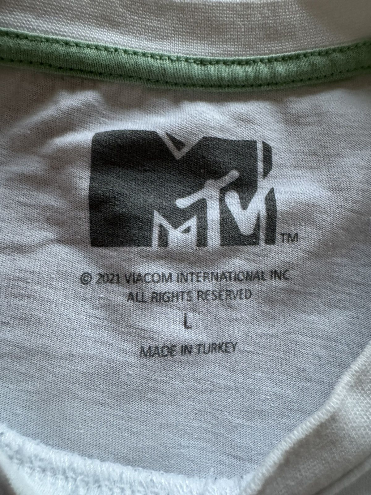 Mtv RARE MTV TELEVISION VINTAGE MUSIC TEE SHIRT Size US L / EU 52-54 / 3 - 3 Thumbnail