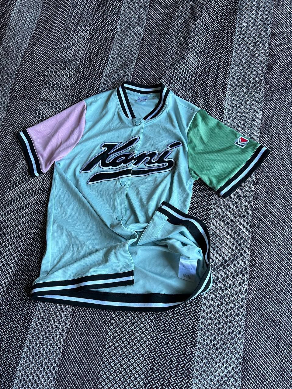 Karl Kani × Rap Tees × Vintage Karl Kani Baseball Jersey T-Shirt Vintage Streetwear Size S Size US S / EU 44-46 / 1 - 6 Thumbnail