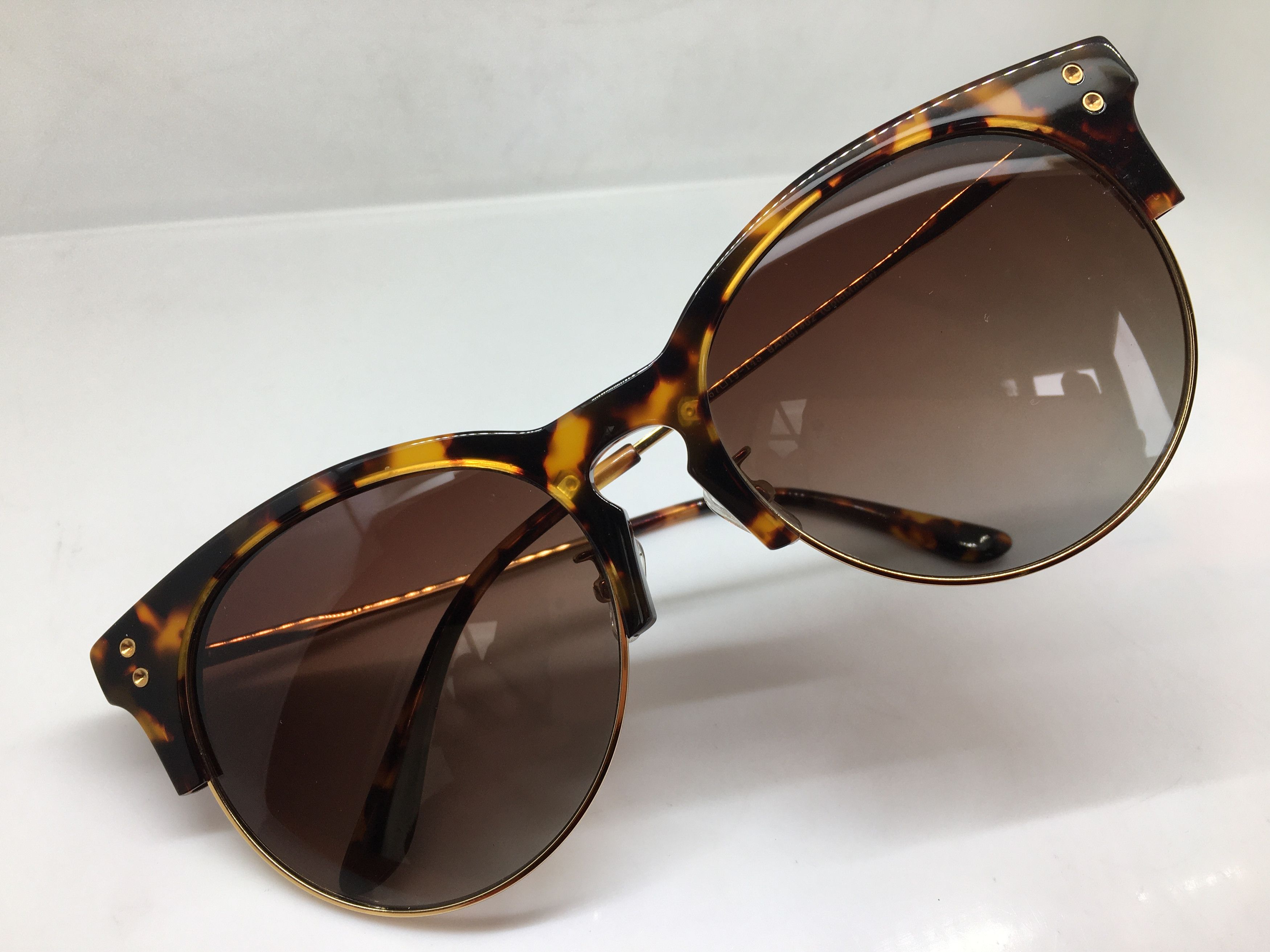 Other Handmade Oversize Malcolm X Tortoise Gold Sunglasses Size ONE SIZE - 5 Thumbnail