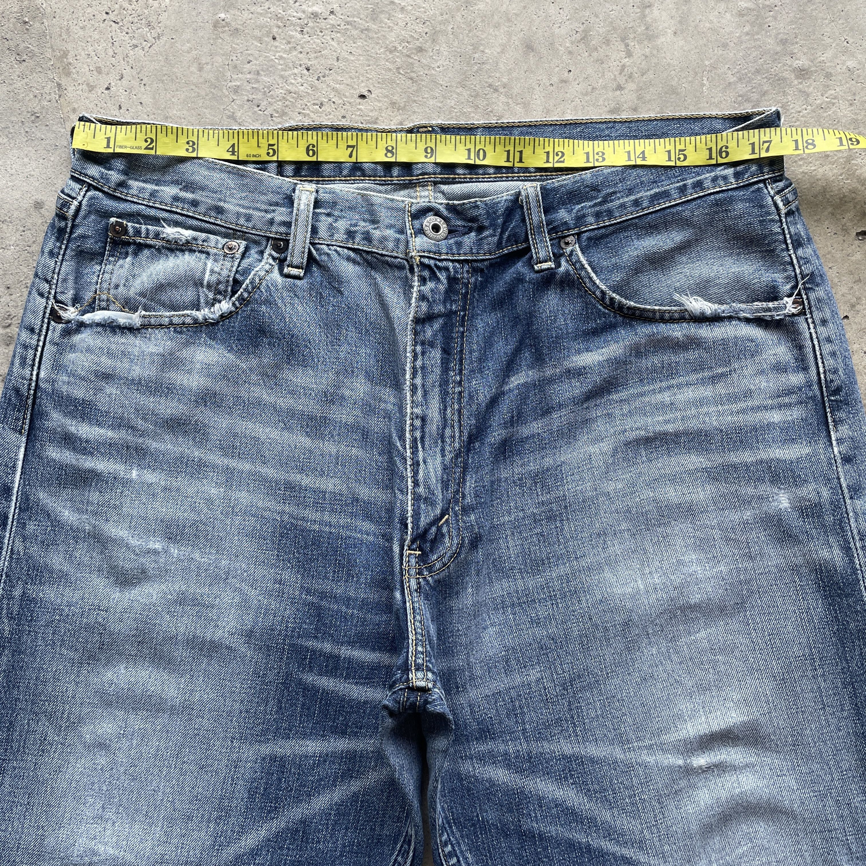 Jean × Levi's VINTAGE LEVI’S 503 FADED DENIM PANTS JEANS W35x31.5 Size US 35 - 5 Thumbnail