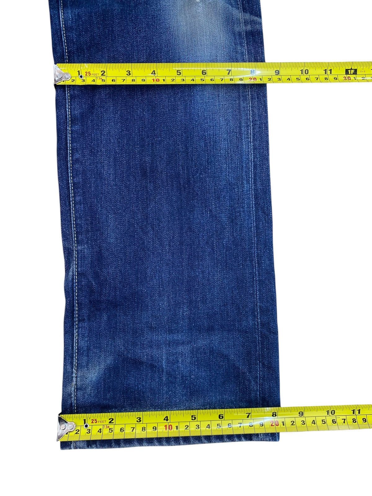 Uniqlo Uniqlo X Selvage Whiskers Style Straight Cut Jean Size US 33 - 7 Thumbnail