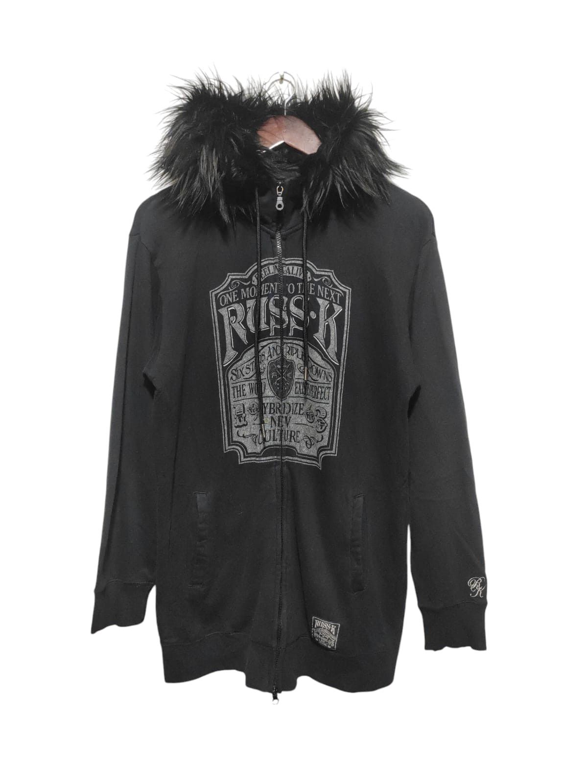 Hysteric Glamour Russ.k Double Zip Fur Hoodie if6was9 LGB style Size US M / EU 48-50 / 2 - 3 Thumbnail