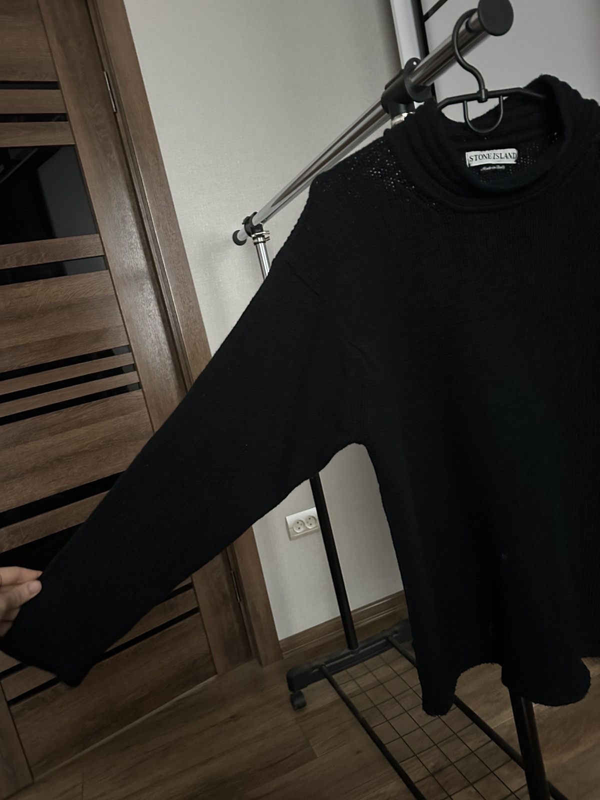 Stone Island AW 1998 Stone Island Turtleneck Knit Sweater Wool Vintage Size US L / EU 52-54 / 3 - 6 Thumbnail