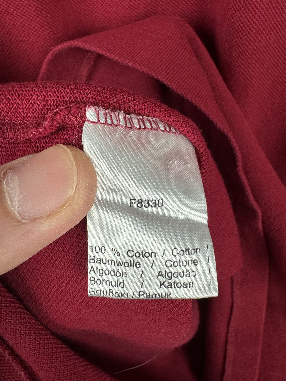 Lacoste Men’s Lacoste Polo Shirt Red Streetwear Size Small Size US S / EU 44-46 / 1 - 7 Thumbnail