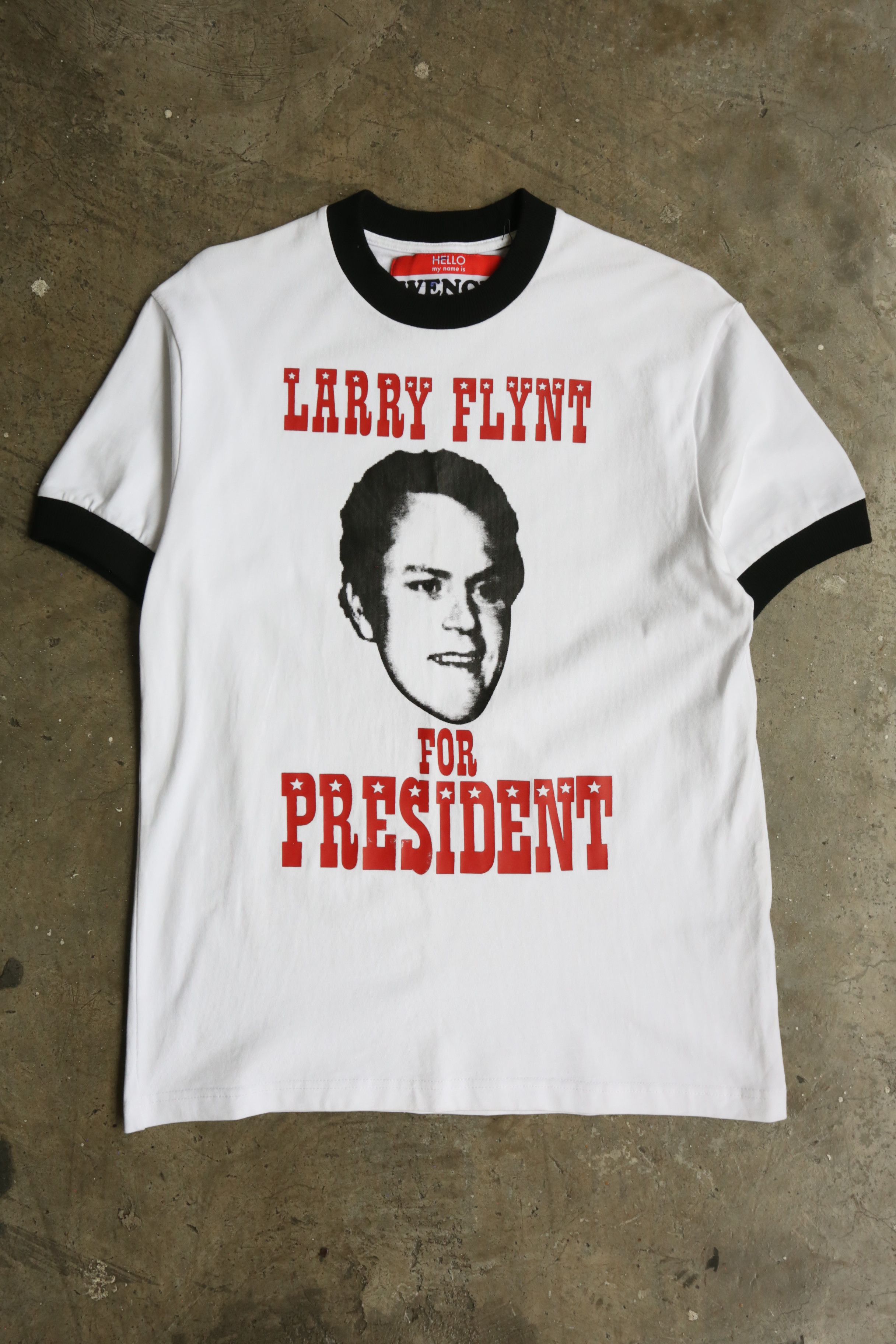 Hood By Air Hood by Air - S/S 17 - Larry Flynt Ringer Tee Size US L / EU 52-54 / 3 - 1 Thumbnail