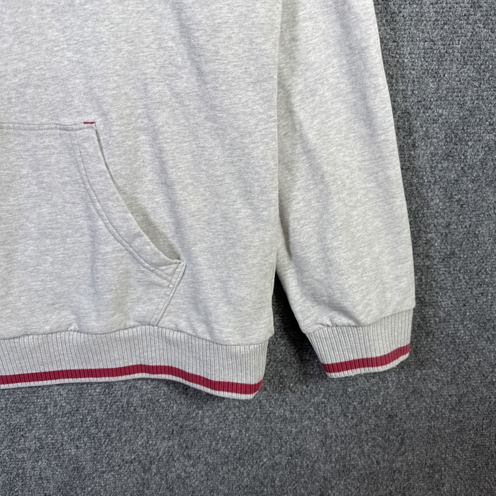 Evisu Vintage EVISU Hoodie Mens Large Gray Y2K Embroidered Jeans Size US L / EU 52-54 / 3 - 5 Thumbnail
