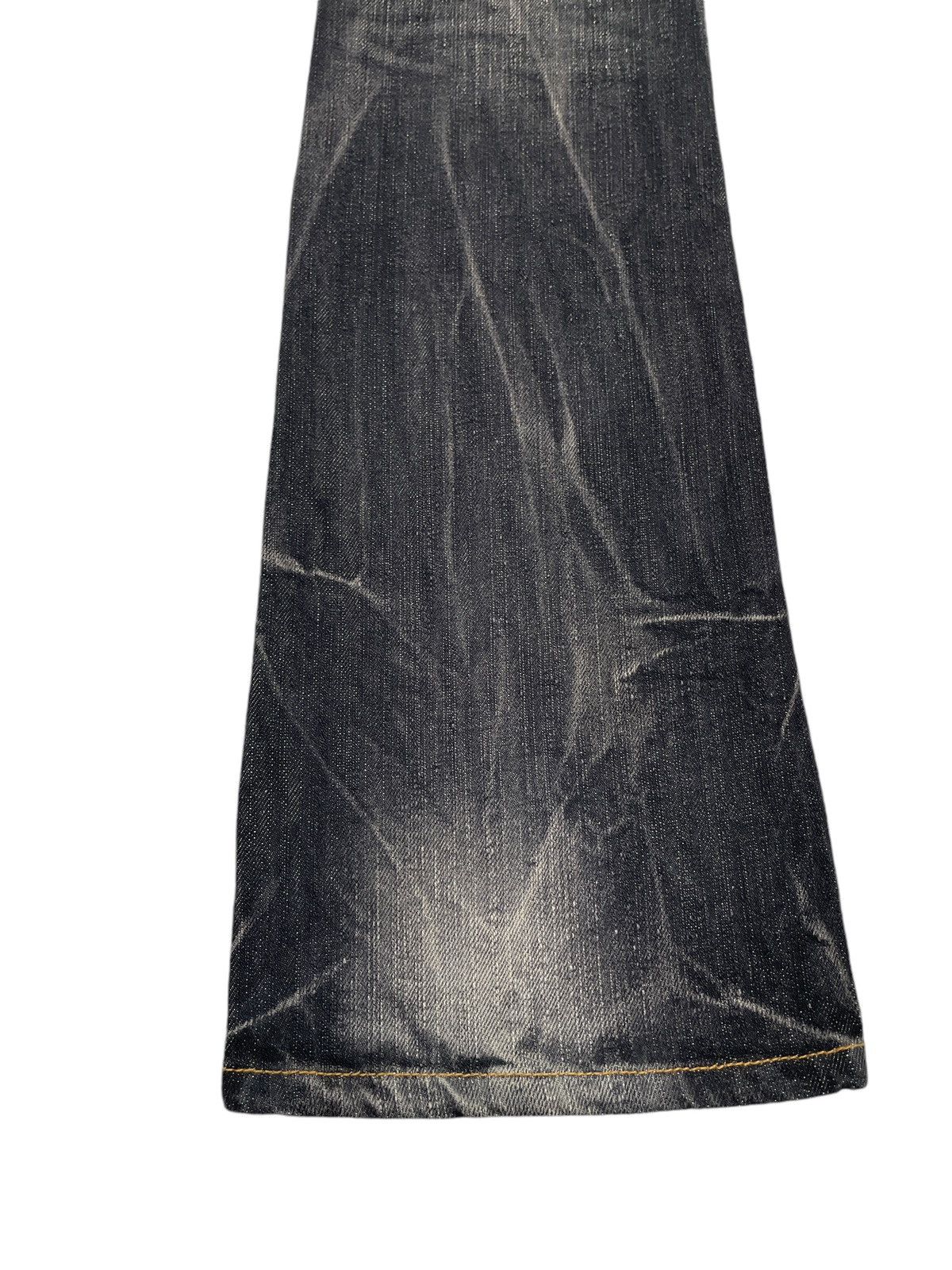 If Six Was Nine Rare Design Vintage Japanese Brand Husky Flared Jeans 2000s Size US 28 / EU 44 - 8 Thumbnail