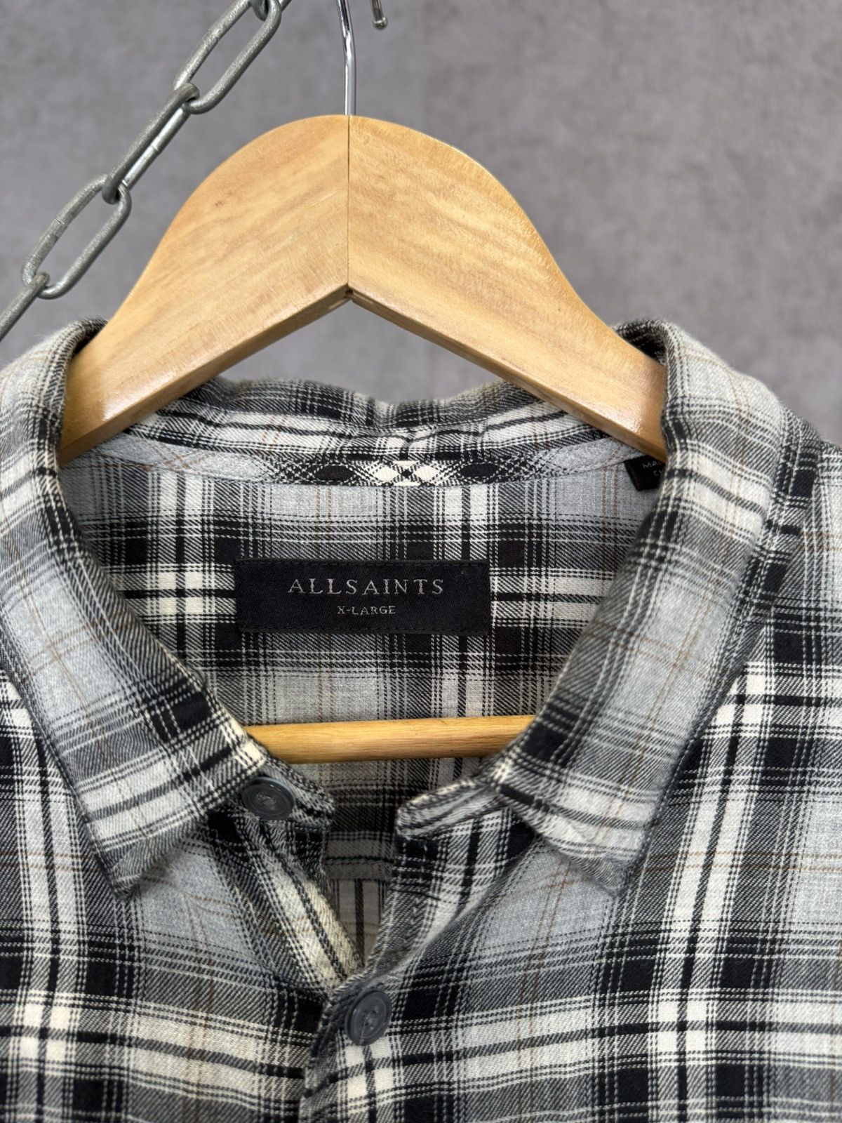 Allsaints Allsaints designer logo shirt Size US XL / EU 56 / 4 - 4 Thumbnail