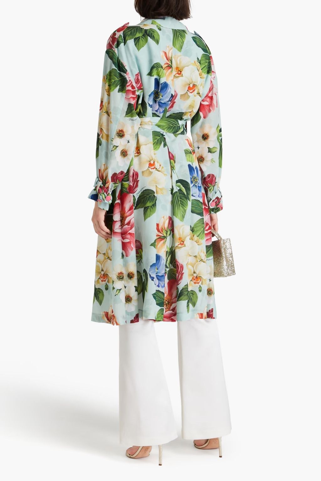 Dolce & Gabbana o1y0825 Midi Dress in Multicolor Size S / US 4 / IT 40 - 3 Thumbnail