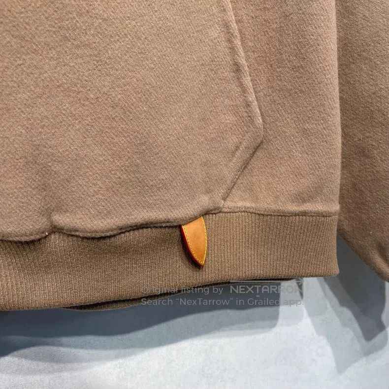 Louis Vuitton Louis Vuitton Khaki cashmere hooded sweatshirt Size US XL / EU 56 / 4 - 3 Thumbnail