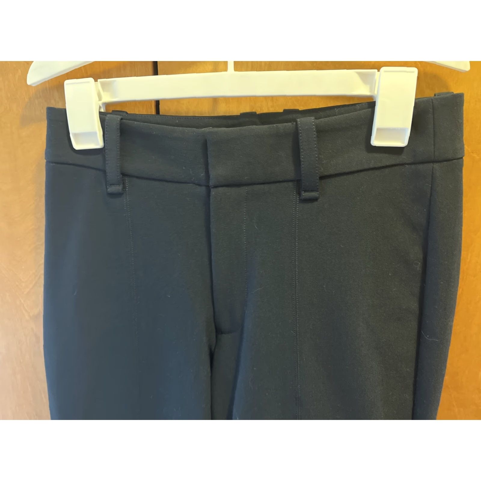 Vince VINCE Slim Fit Ponte Pants Black Size 4 Mid Rise Skinny Dress Pants Womens Size 27" / US 4 / IT 40 - 2 Thumbnail