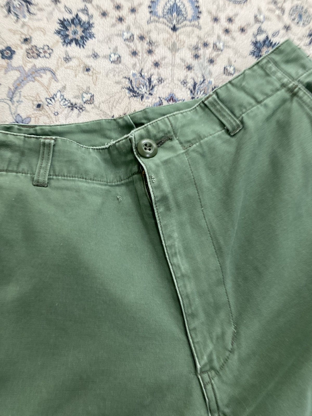 Vintage VINTAGE MILITARY CARGO PANTS GREEN Size US 32 / EU 48 - 5 Thumbnail