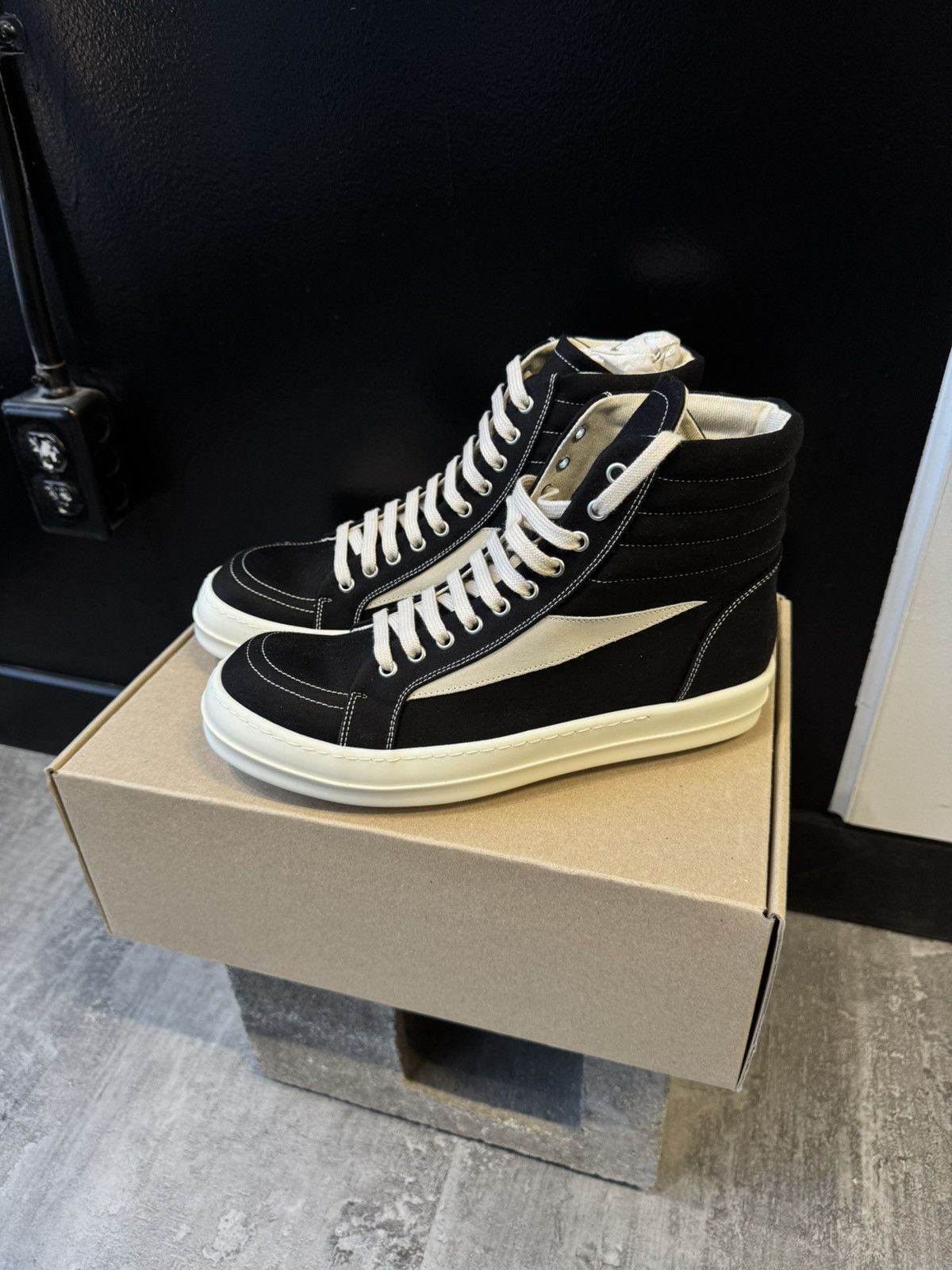 Rick Owens Rick owens High top vans Size US 9 / EU 42 - 1 Thumbnail