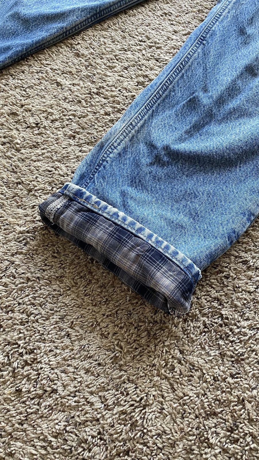 Carhartt × Carhartt Wip × Vintage Vintage Carhartt insulated jeans denim workwear USA Y2K Size US 36 / EU 52 - 3 Thumbnail