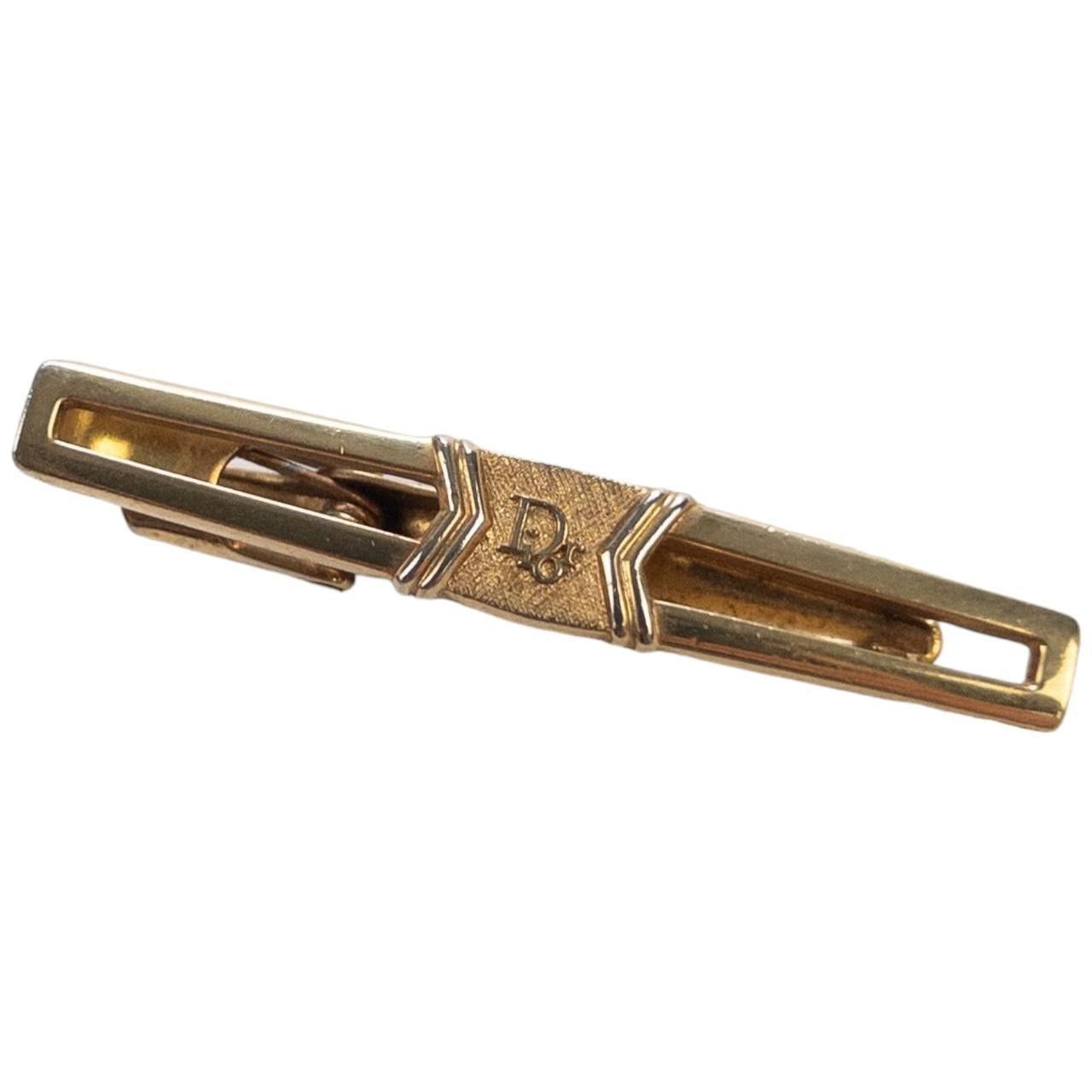 Dior Vintage Christian Dior Tie Clip Size ONE SIZE - 1 Thumbnail