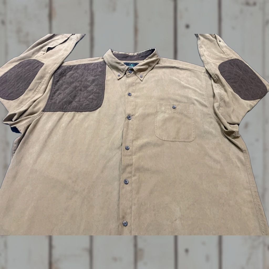 Vintage Vintage RedHead Shooter Shirt Men’s 2XLT Padded Canvas Outdoor Hunting Casual Brown Size US XXL / EU 58 / 5 - 1 Thumbnail
