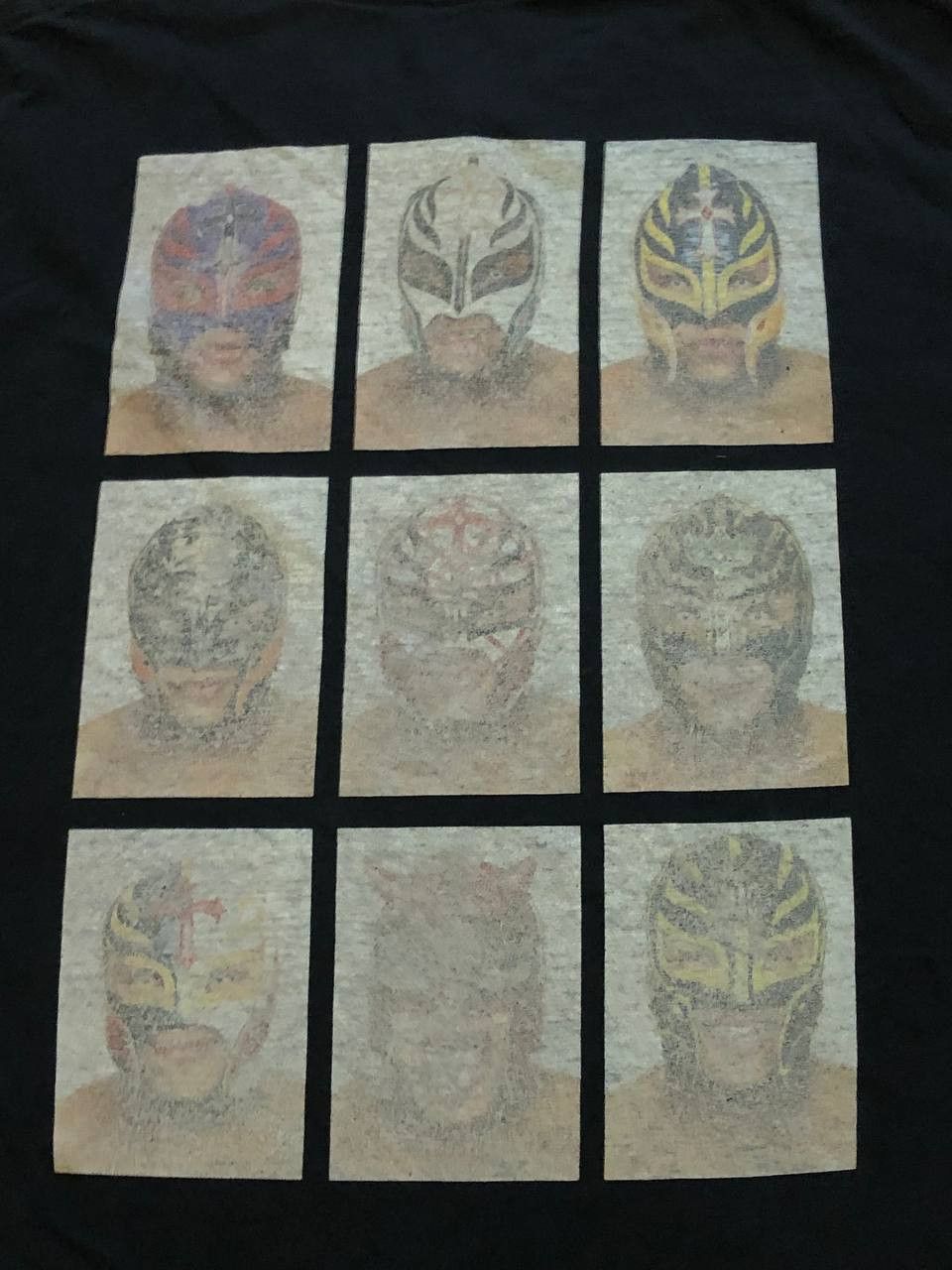 WWE Vintage black T-shirt WWE big print Y2K luxury Size US XXL / EU 58 / 5 - 5 Thumbnail