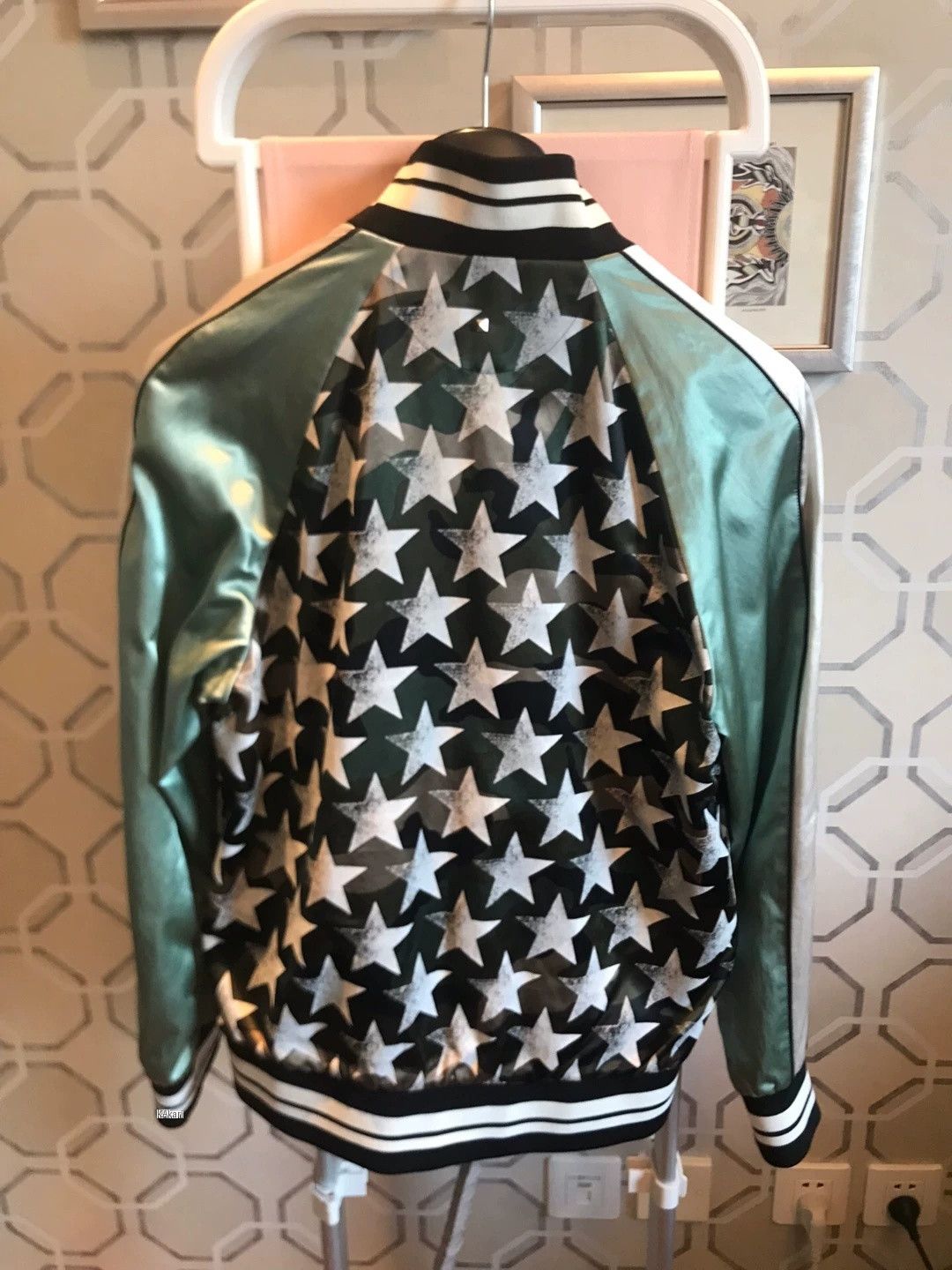 Valentino Valentino Camouflage Stars Baseball Jacket Size US S / EU 44-46 / 1 - 5 Thumbnail
